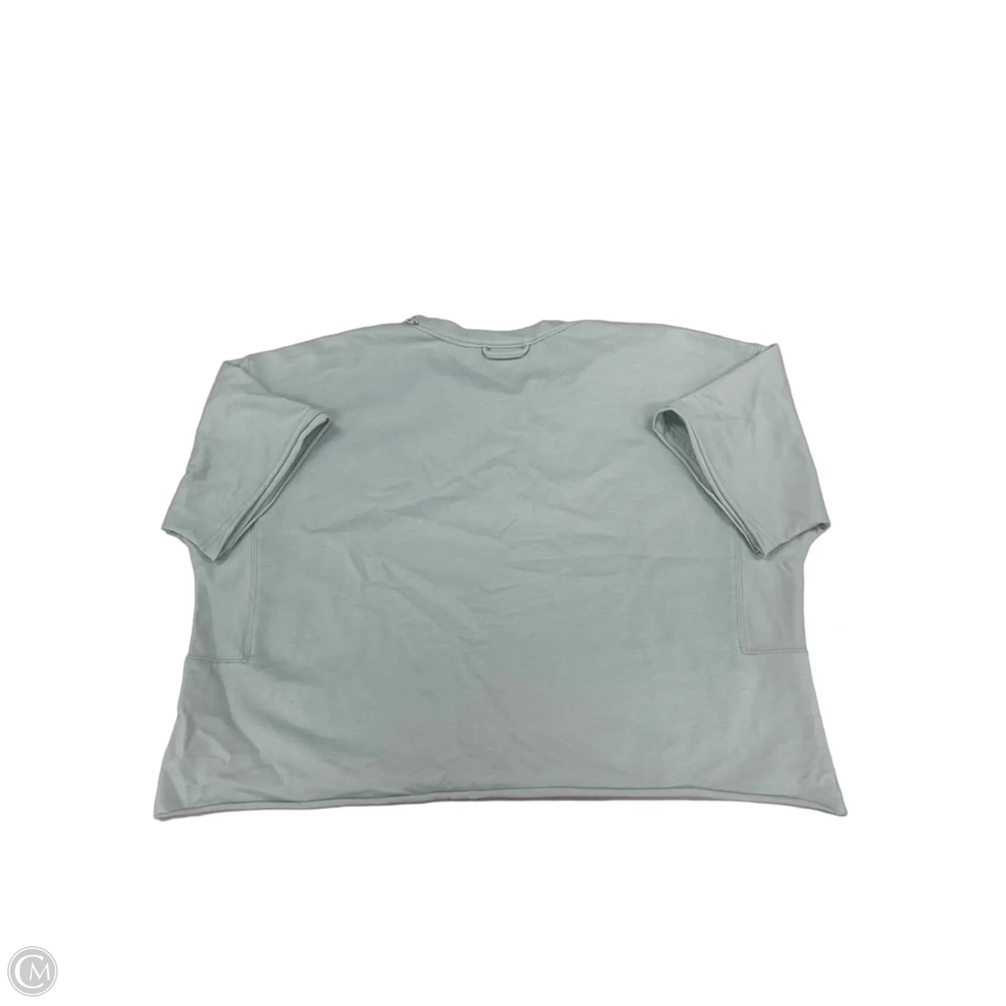 Top Short Sleeve By Cmf In Green, Size: M