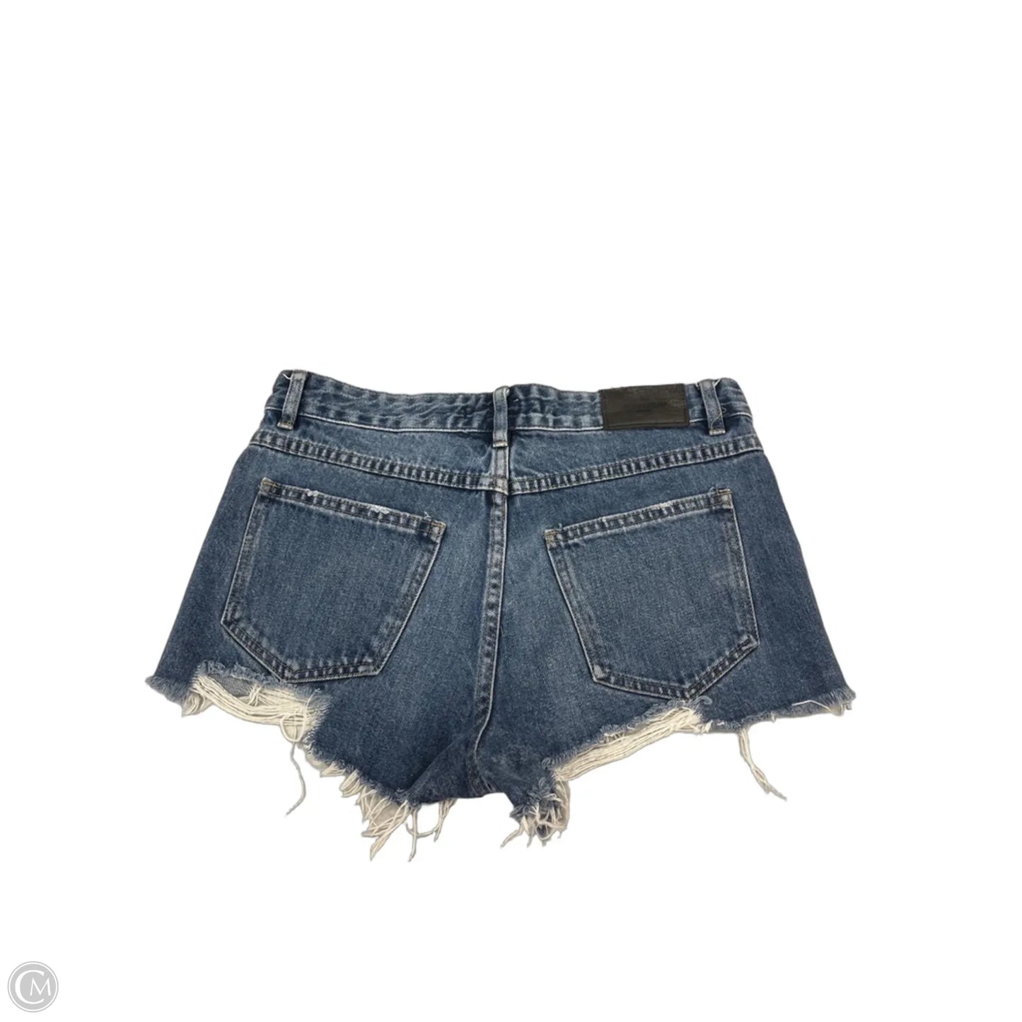Shorts By Pull&bear In Blue Denim, Size: 4