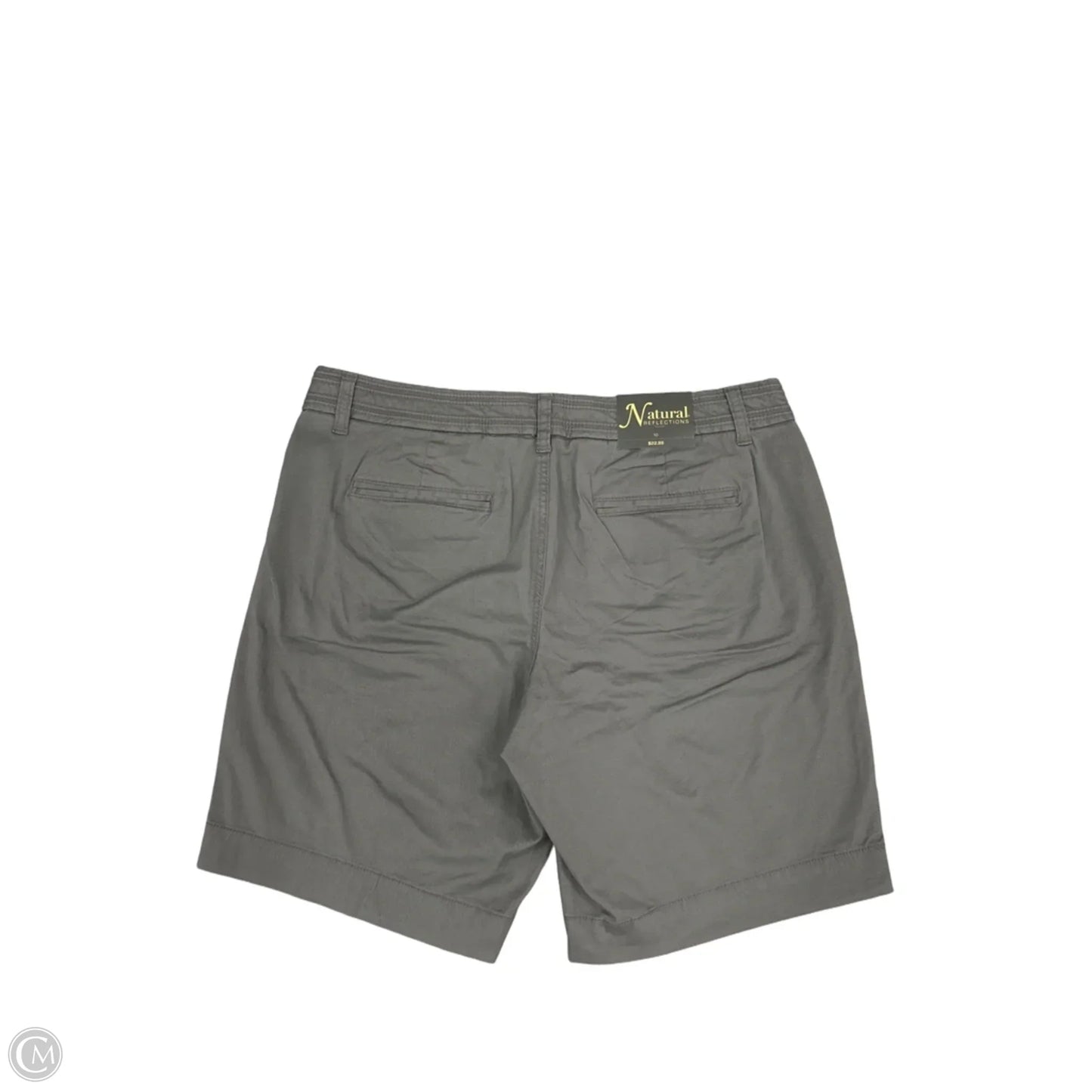 Shorts By Natural Reflections In Grey, Size: 10