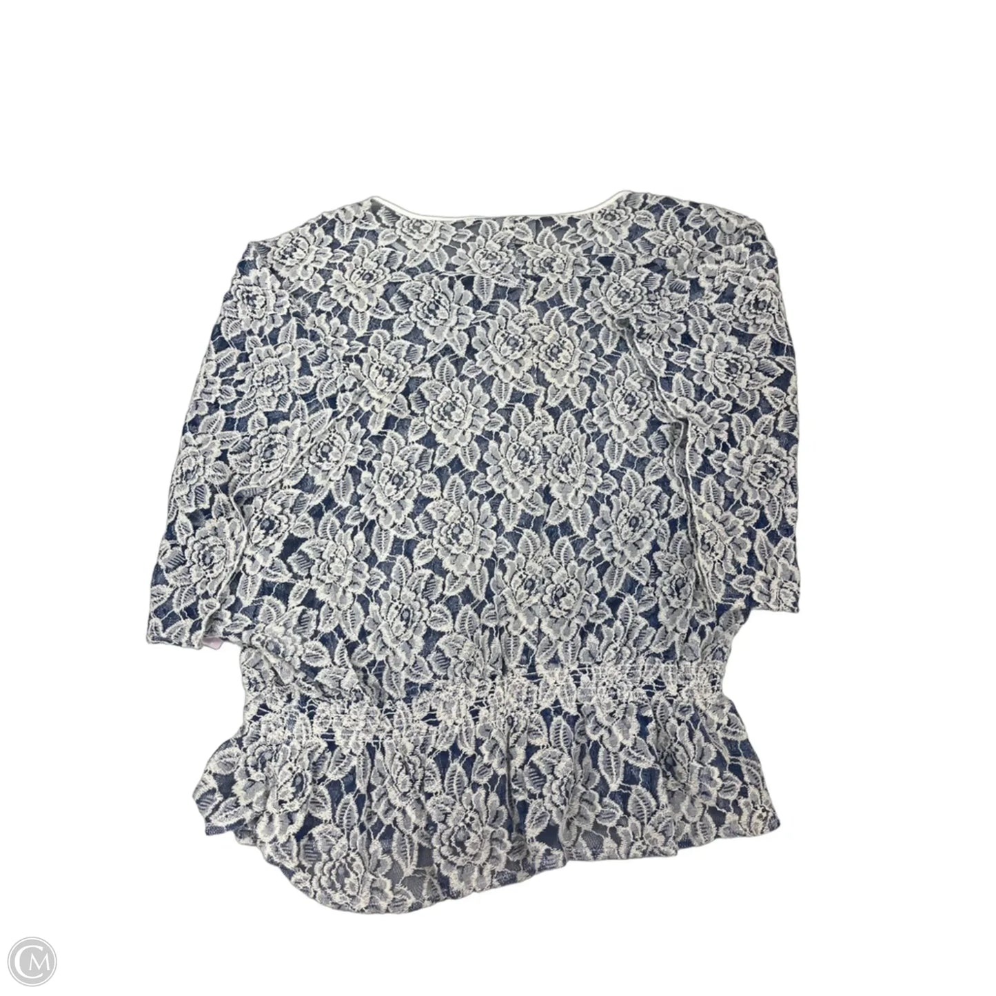 Top Short Sleeve By Ariat In Floral Print, Size: Xxl