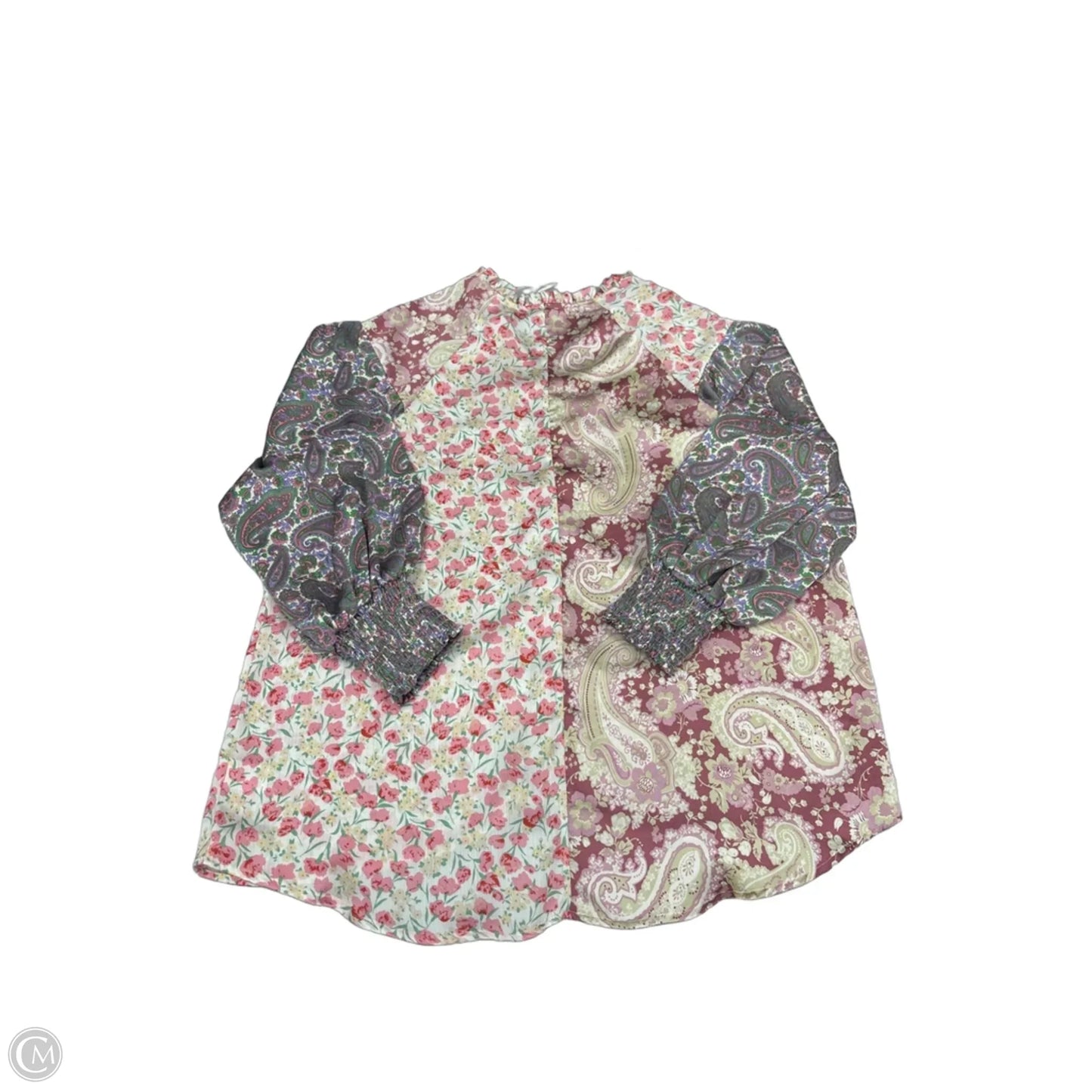 Top Long Sleeve By 143 Story In Pink, Size: L