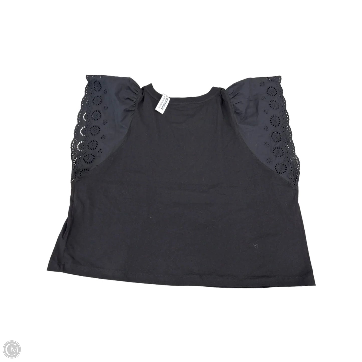 Top Short Sleeve By Old Navy In Black, Size: 2x