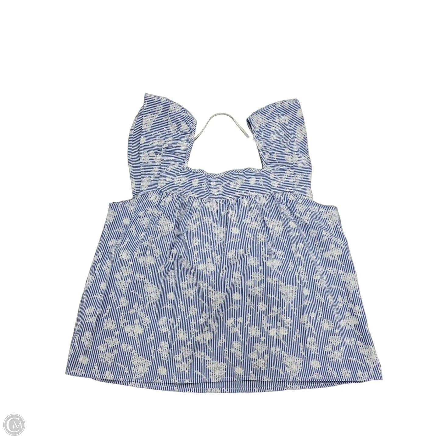 Top Short Sleeve By Liverpool In Blue, Size: M
