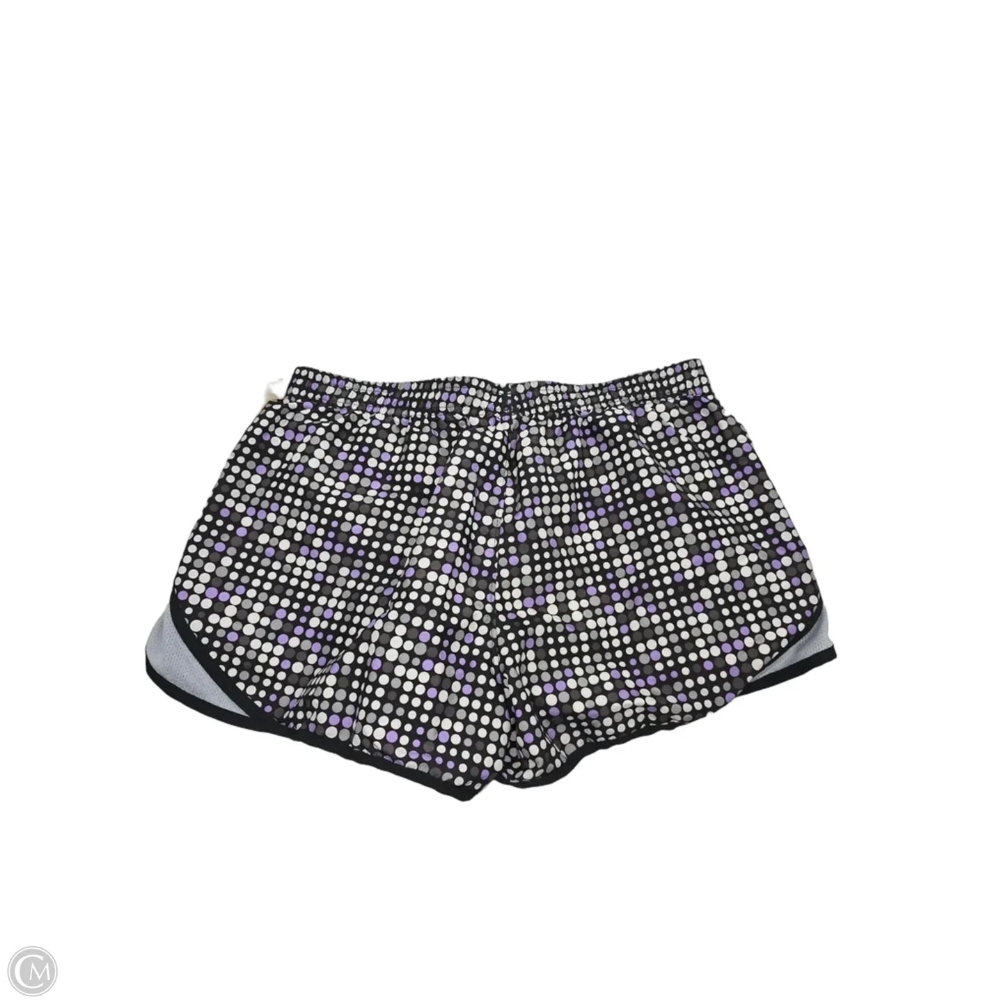 Athletic Shorts By Under Armour In Black & Purple, Size: M