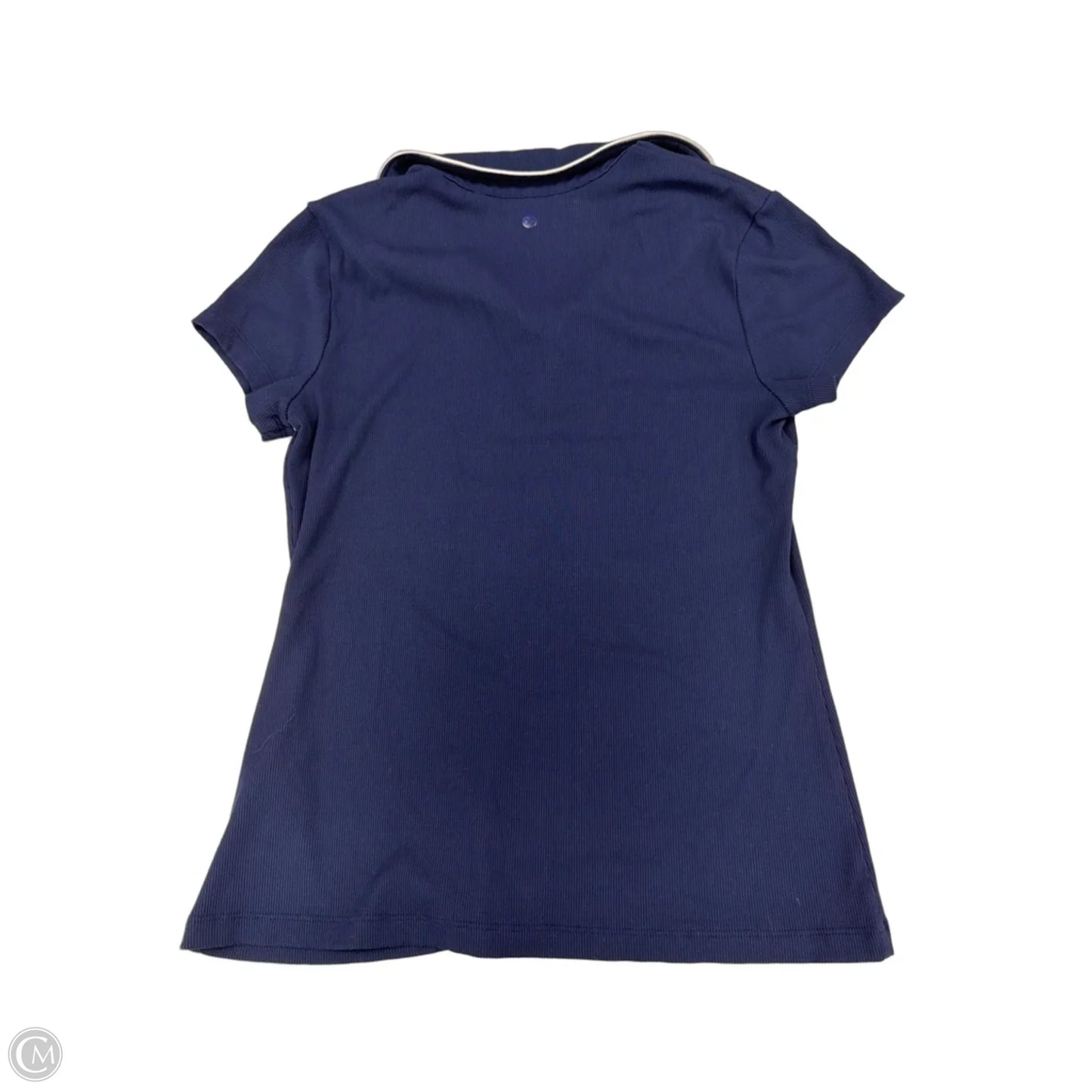 Top Short Sleeve By Calia In Blue, Size: M