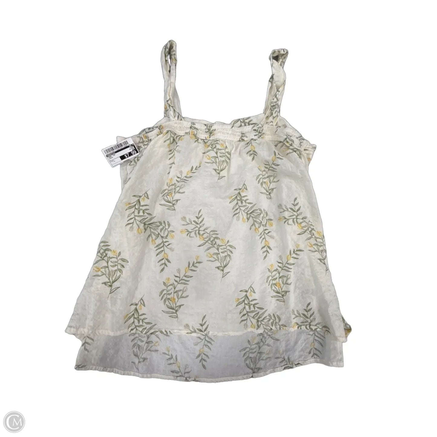 Tank Top By Maurices In Cream, Size: L