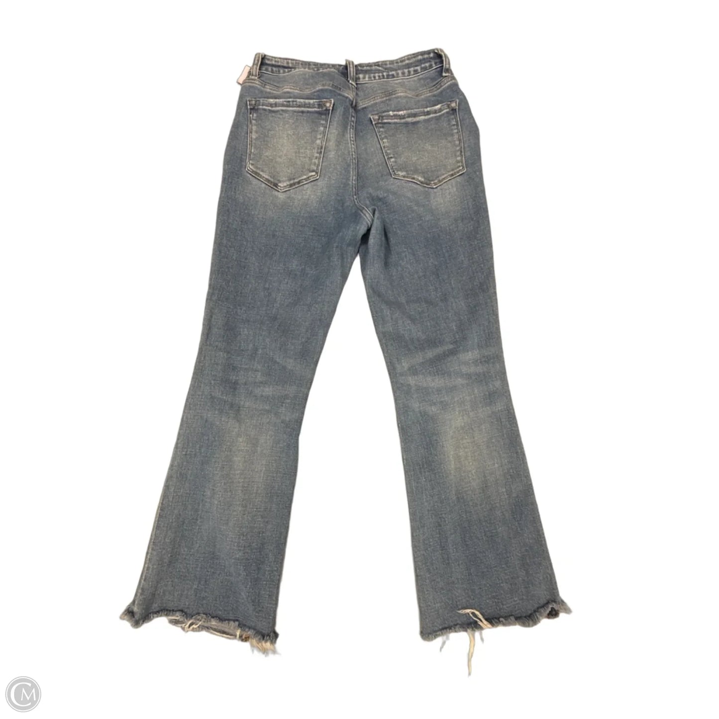 Jeans Flared By Flying Monkey In Blue Denim, Size: 8