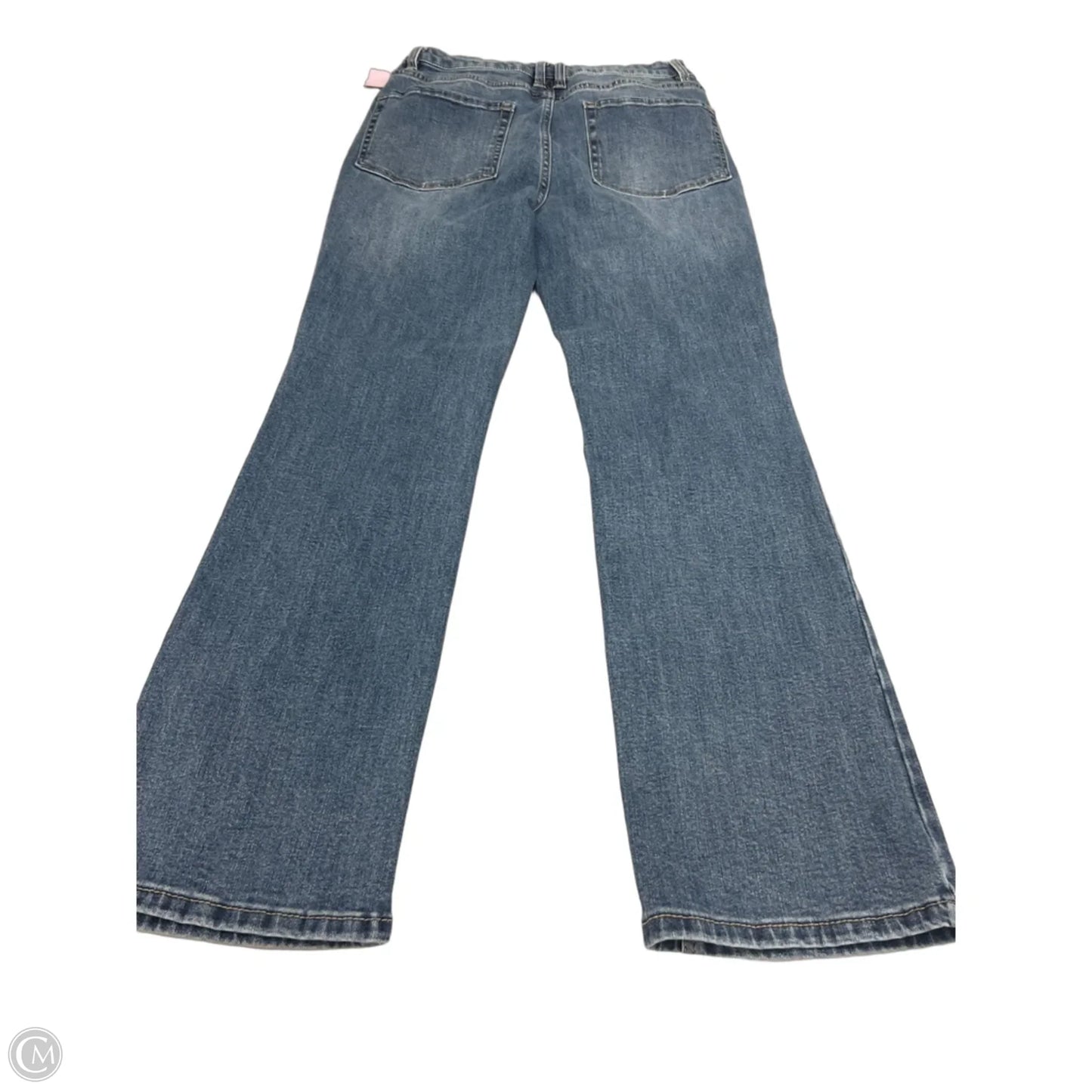 Jeans Straight By Oat In Blue Denim, Size: 10