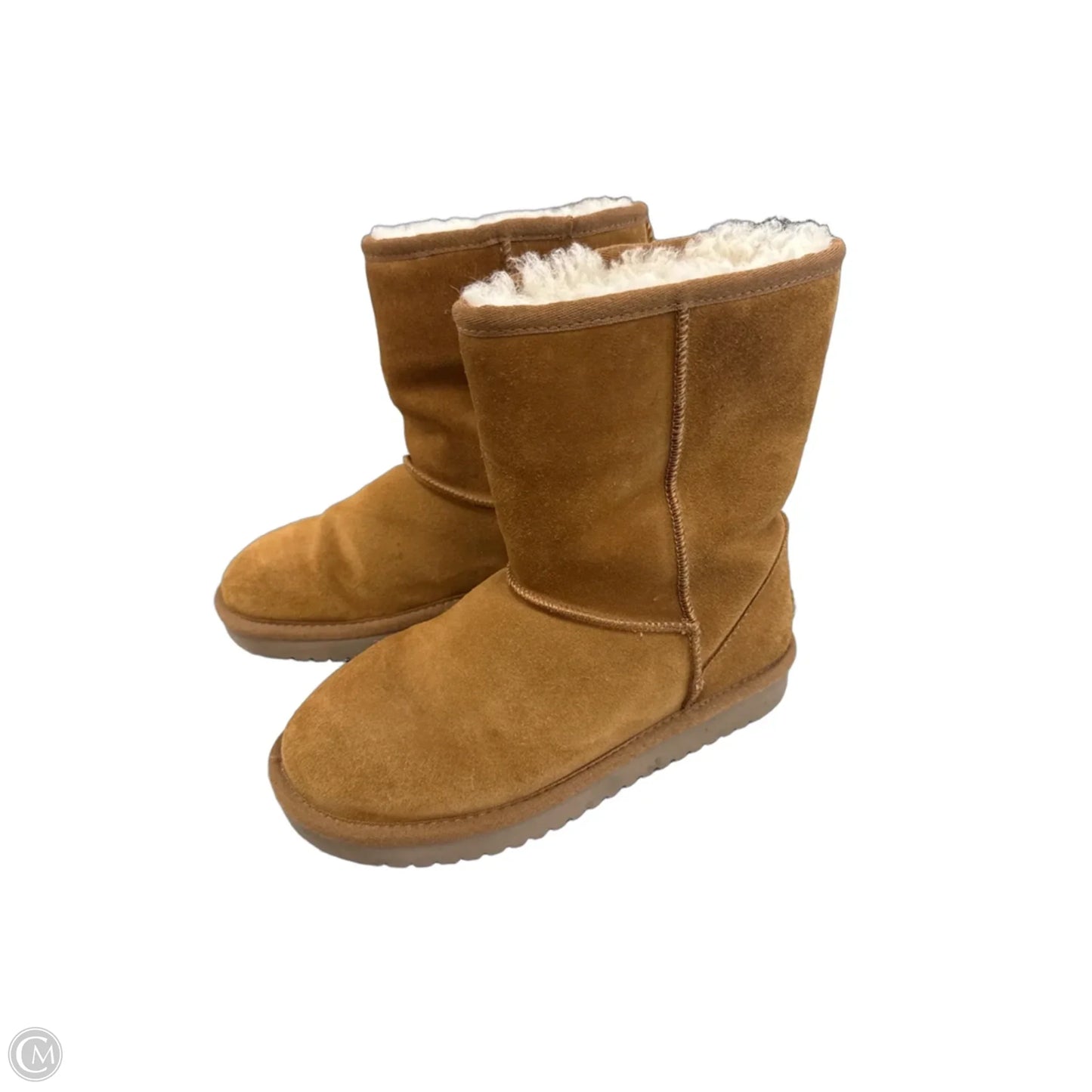 Boots Designer By Ugg In Tan, Size: 6