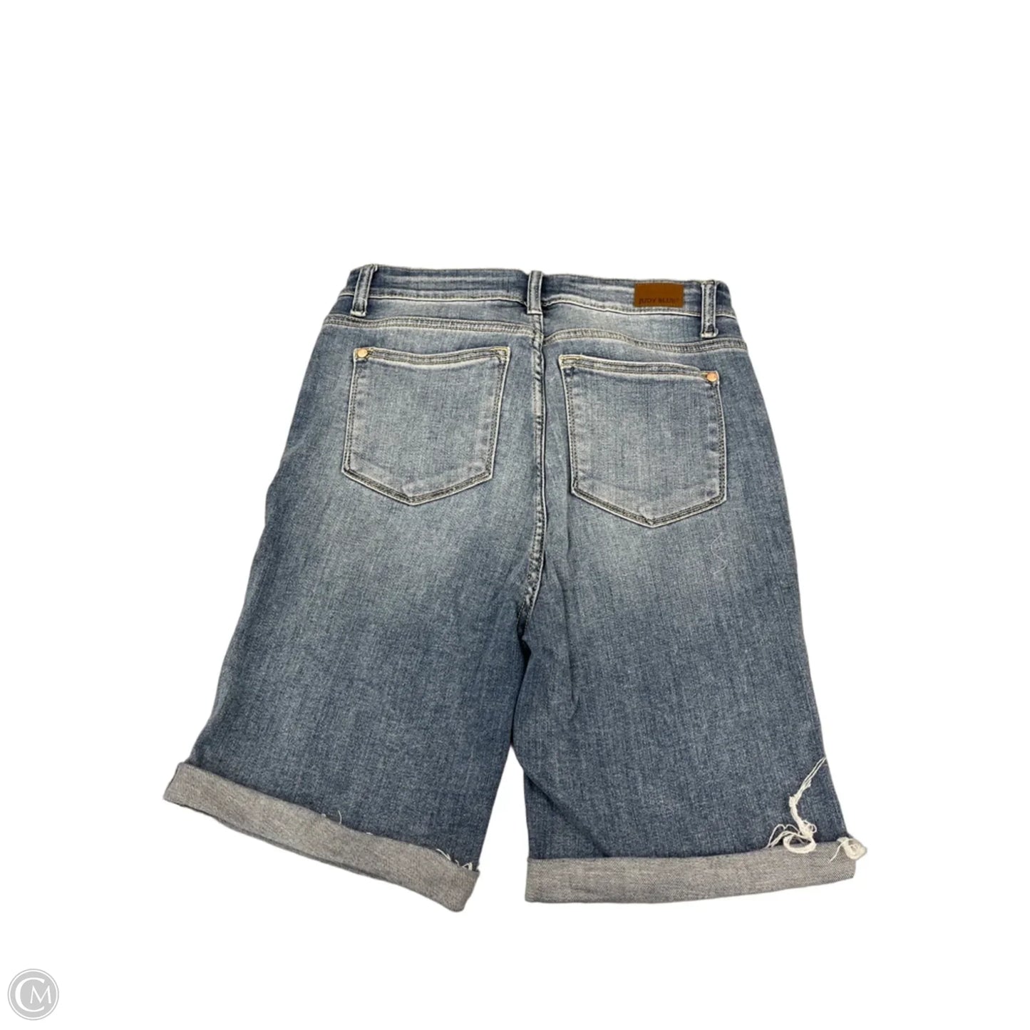 Shorts By Judy Blue In Blue Denim, Size: L