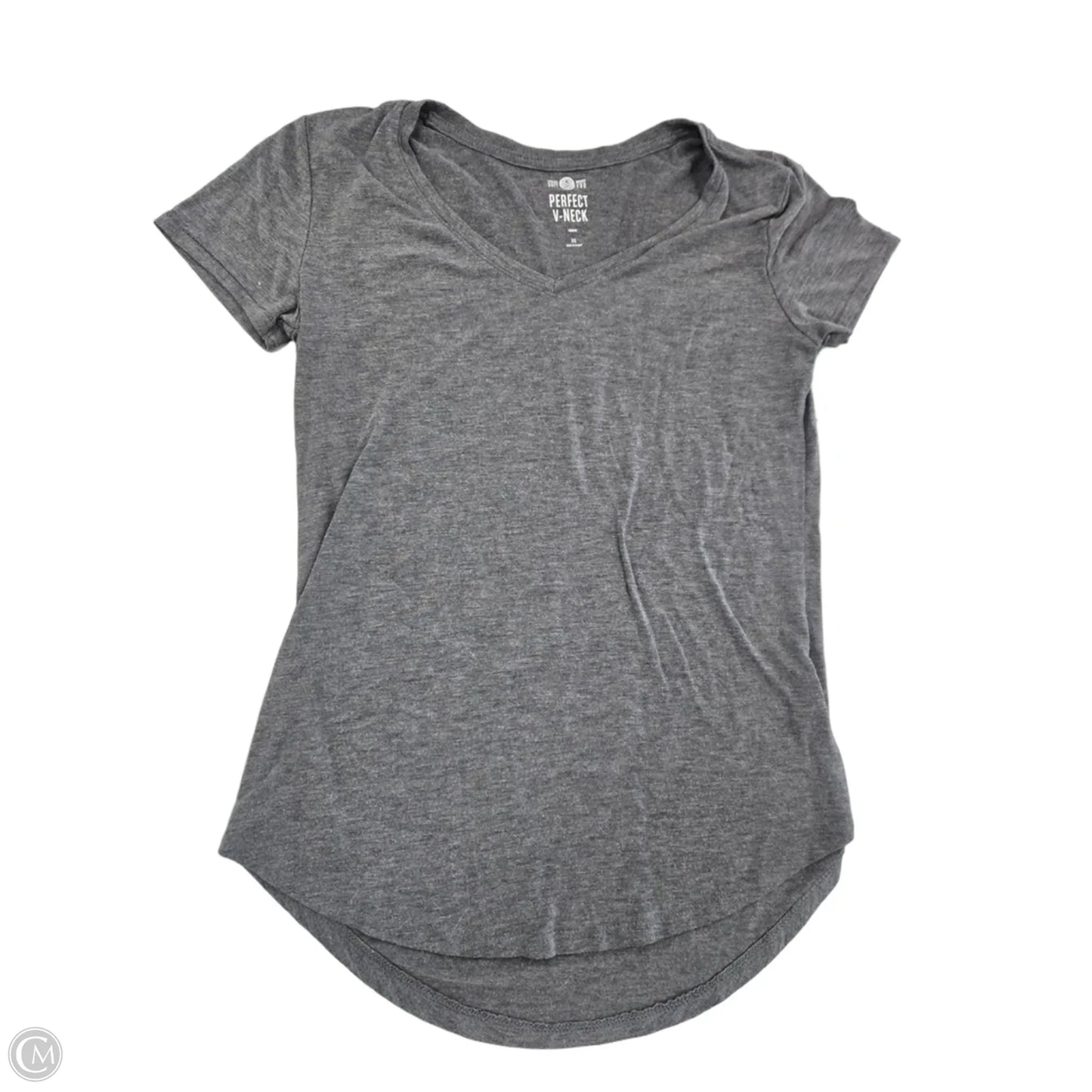 Top Short Sleeve By So In Grey, Size: Xs