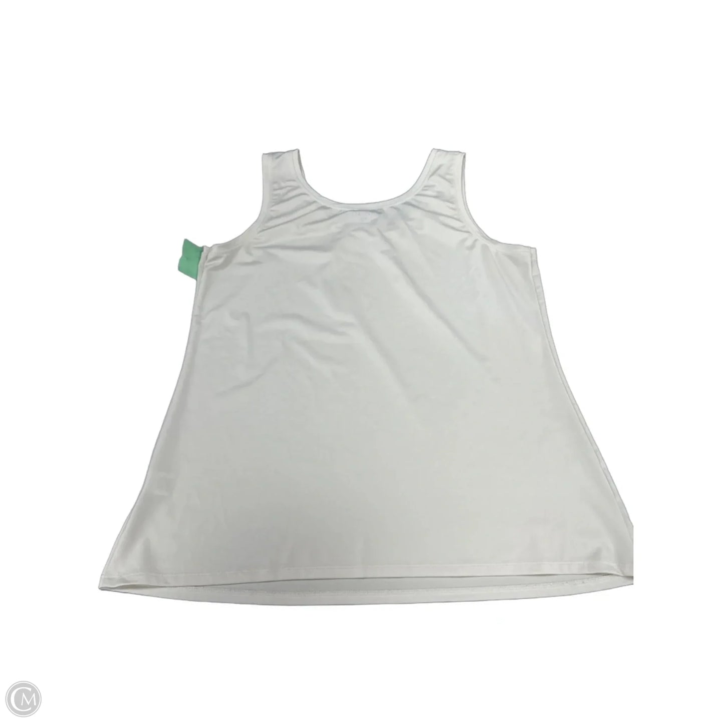 Tank Top By Roz And Ali In Cream, Size: 1x