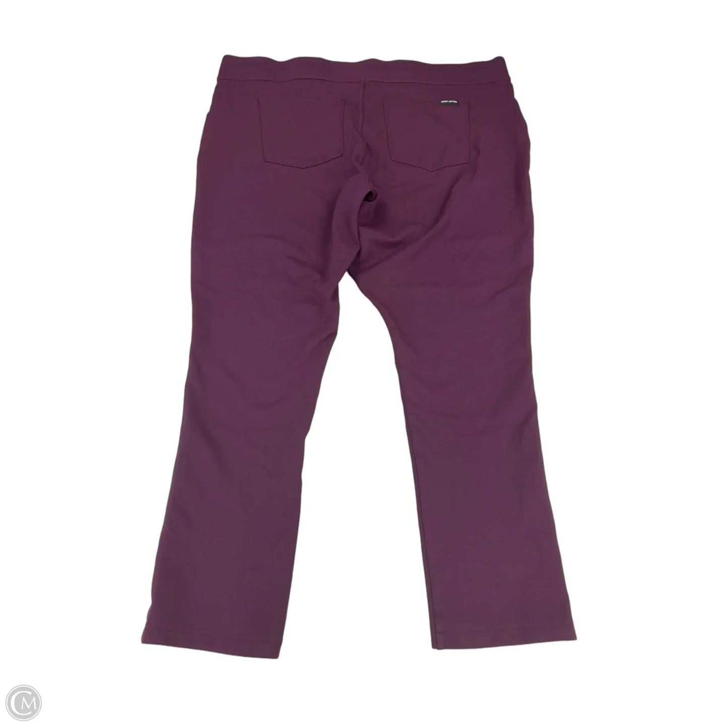 Pants Leggings By Dkny In Purple, Size: Xxl