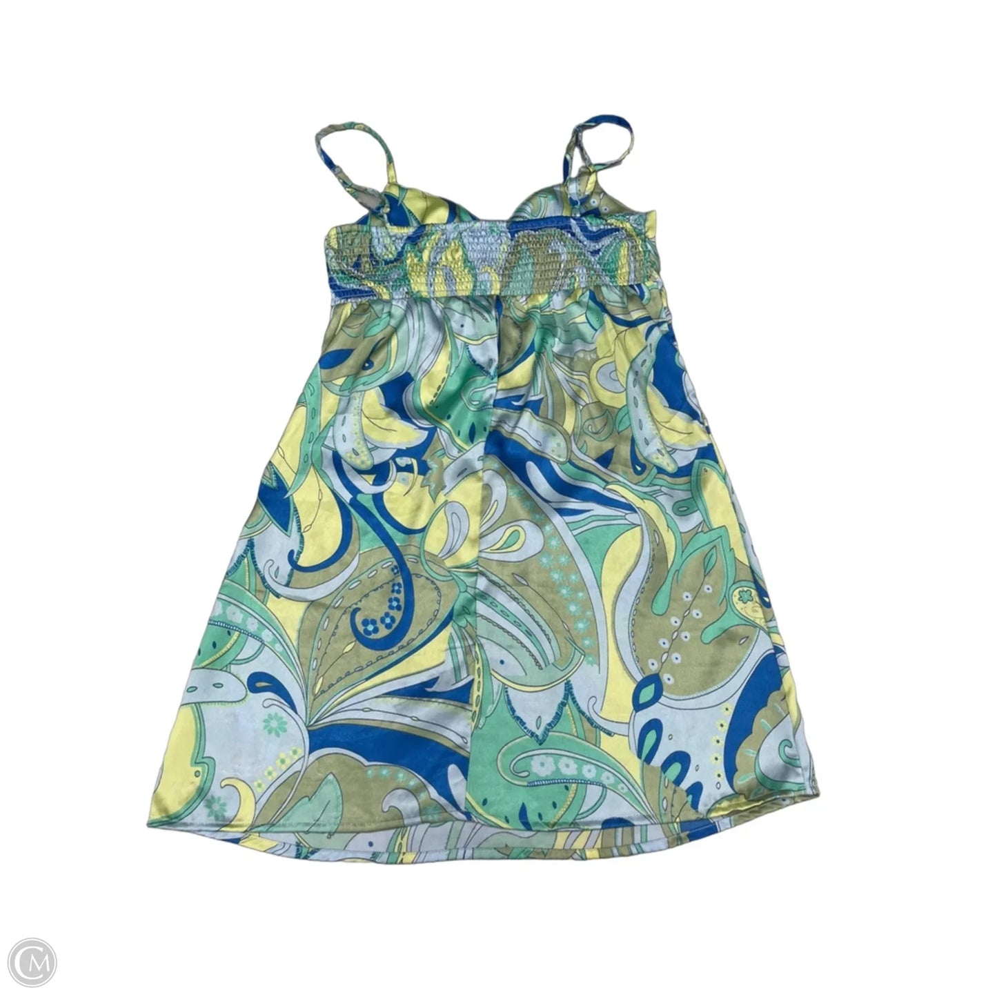 Dress Casual Short By Full Tilt In Blue & Green, Size: M