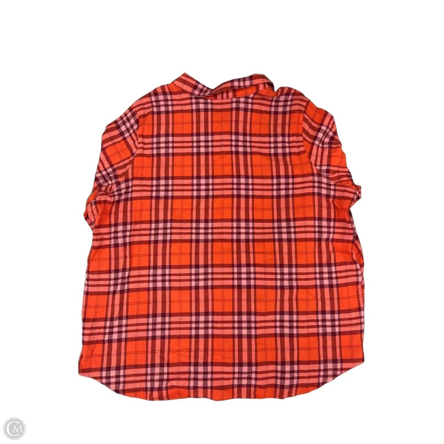 Top Long Sleeve By Woman Within In Orange, Size: 2x