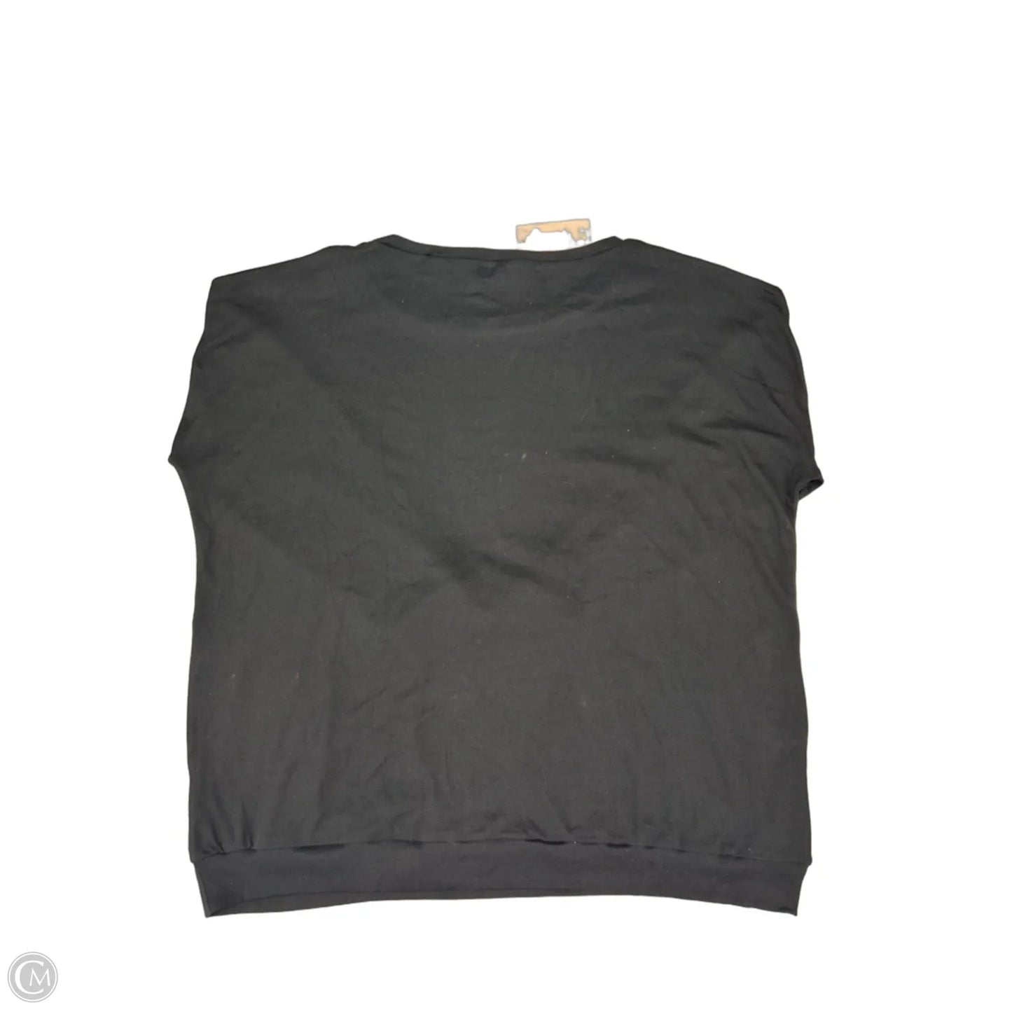 Top Long Sleeve By Cme In Black, Size: 3x