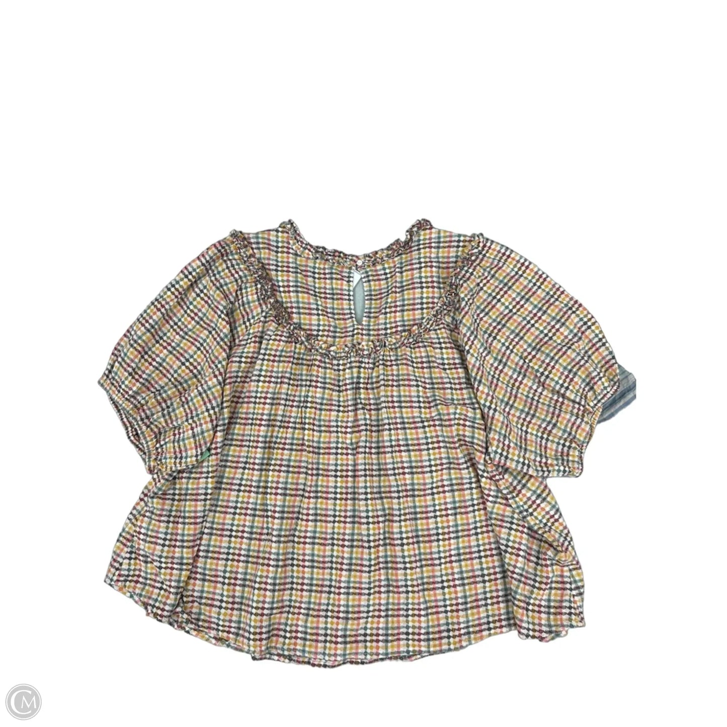 Top Short Sleeve By Old Navy In Nautical Print, Size: 3x