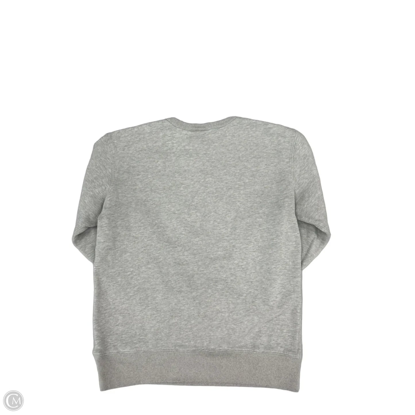Sweatshirt Crewneck By Cme In Grey, Size: M