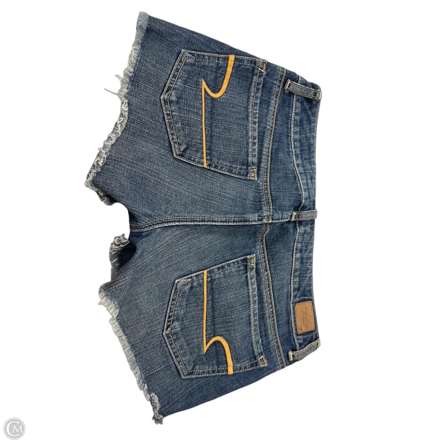 Shorts By American Eagle In Blue Denim, Size: 4