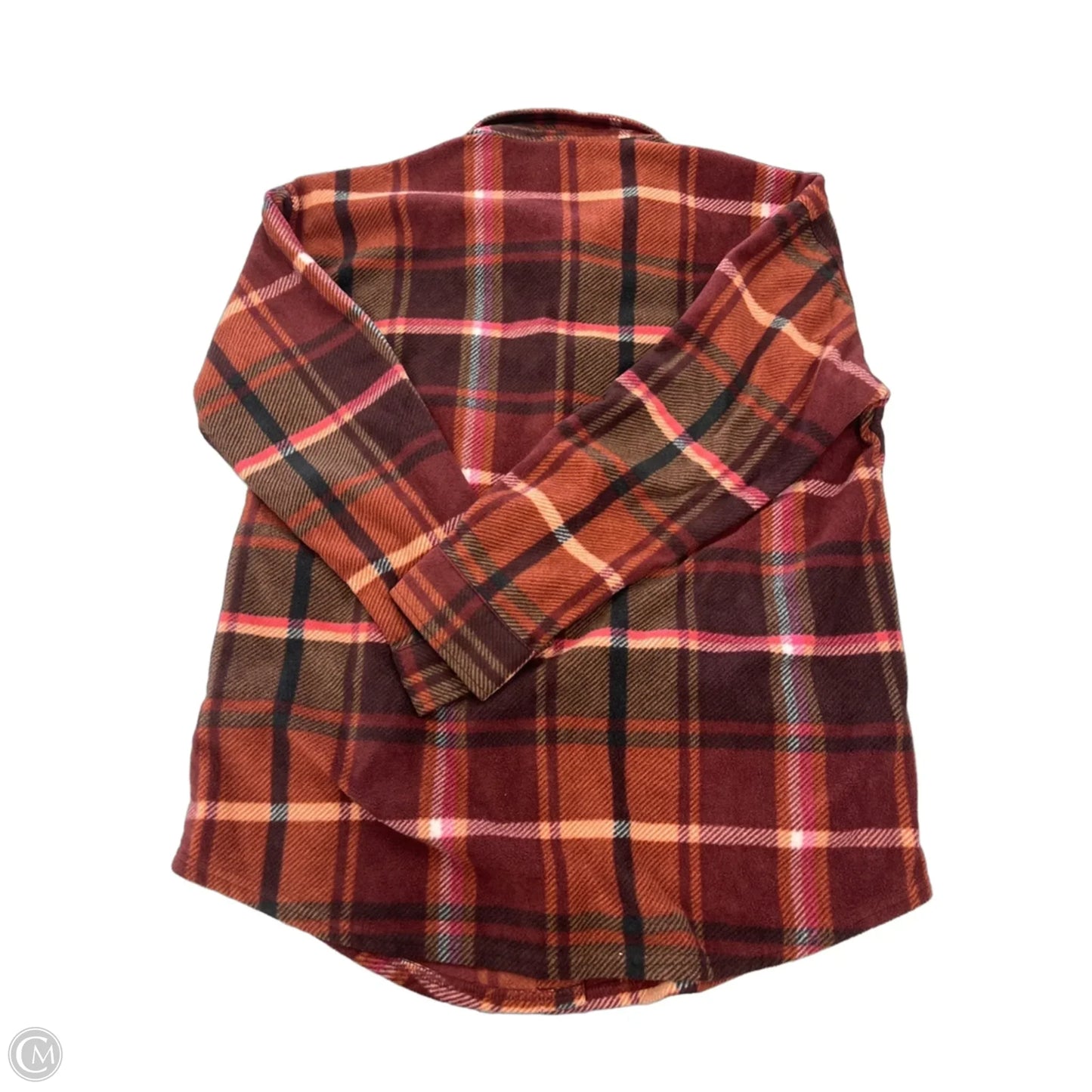 Top Long Sleeve By Maurices In Red, Size: M