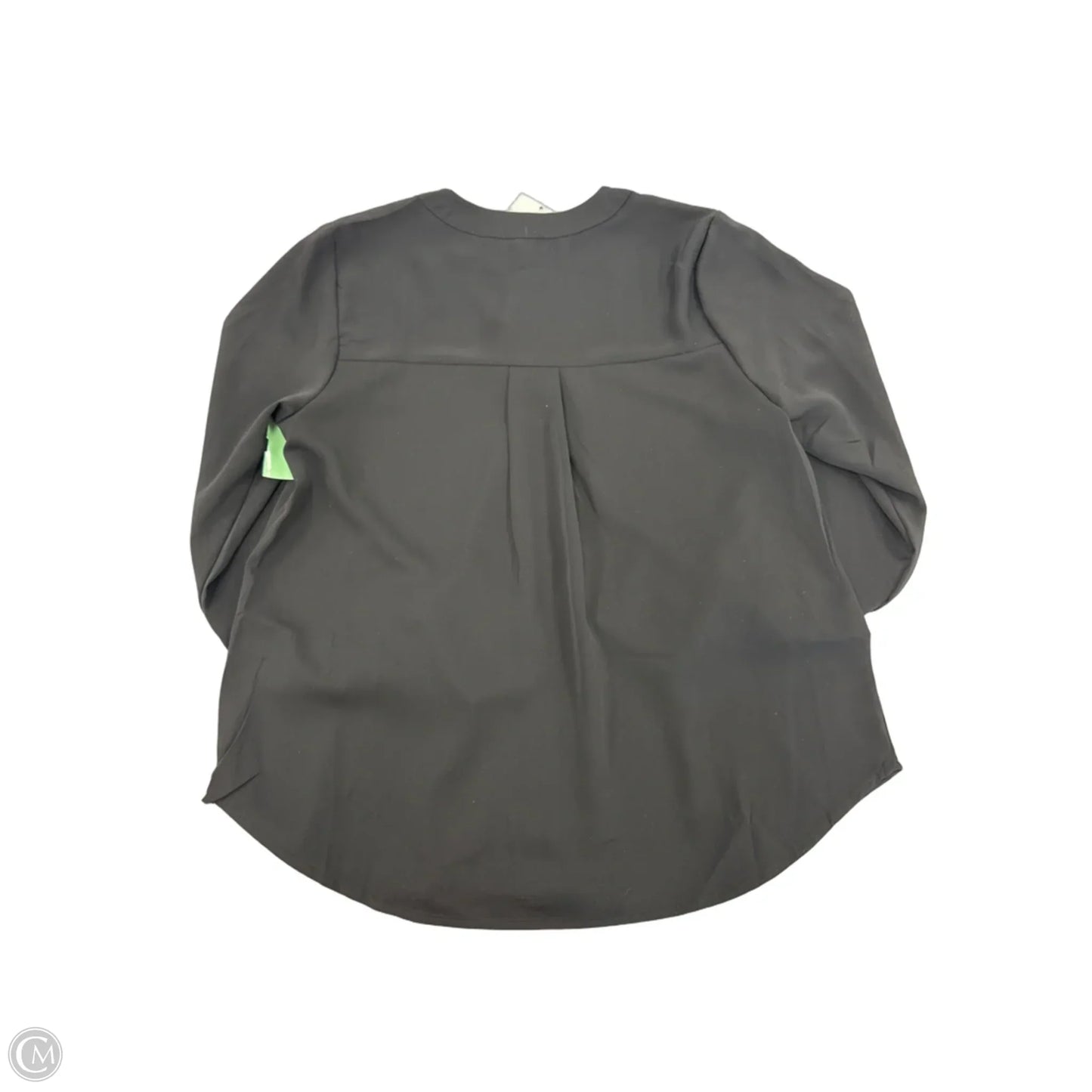 Top Long Sleeve By Blu Pepper In Black, Size: S
