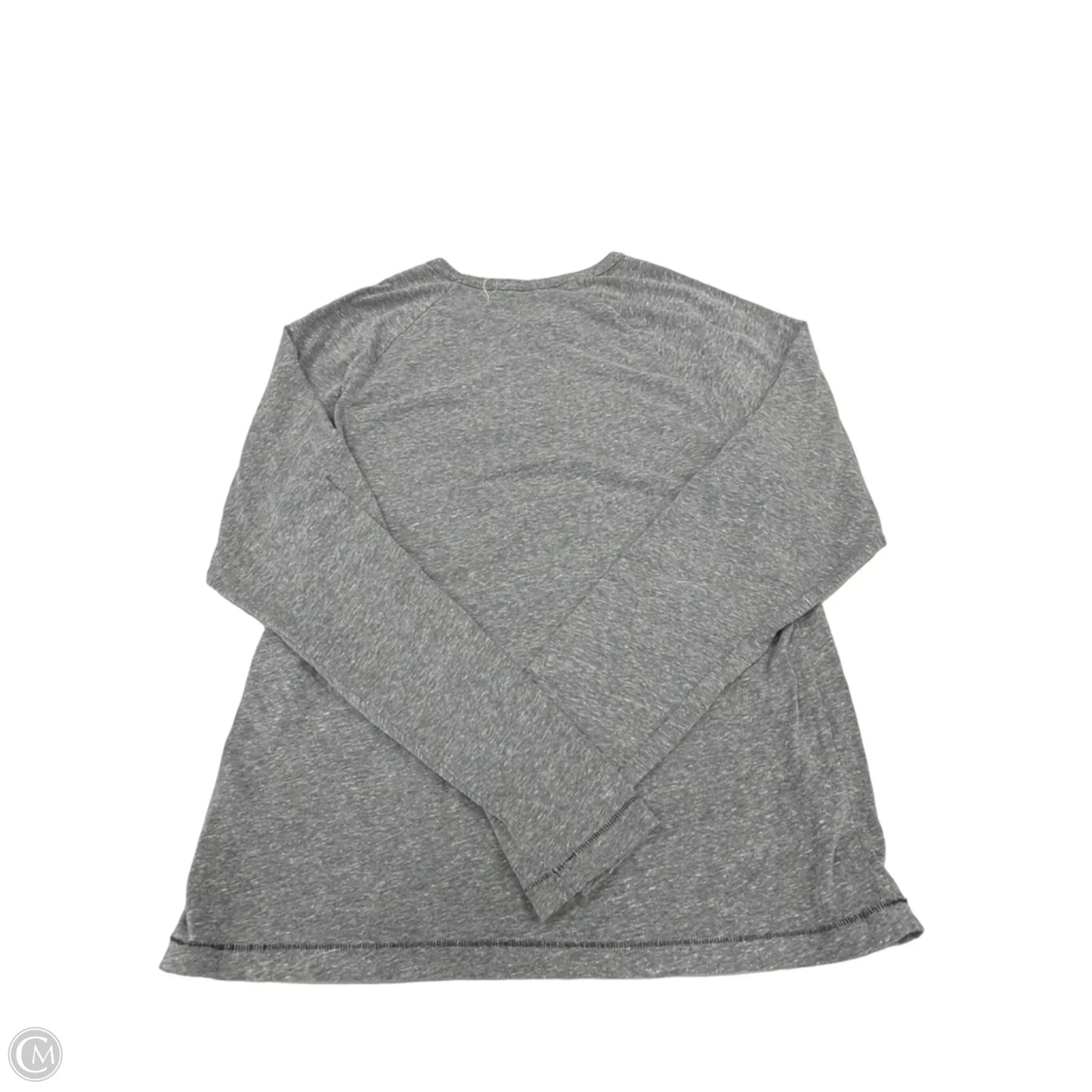 Top Long Sleeve Designer By Ugg In Grey, Size: S