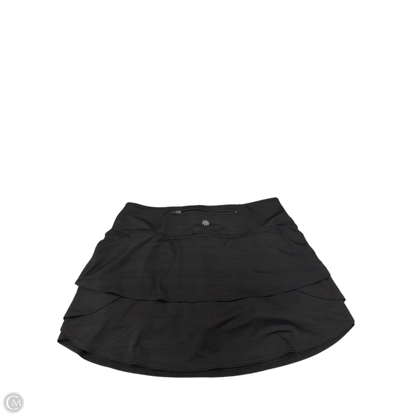 Athletic Skort By Athleta In Black, Size: S