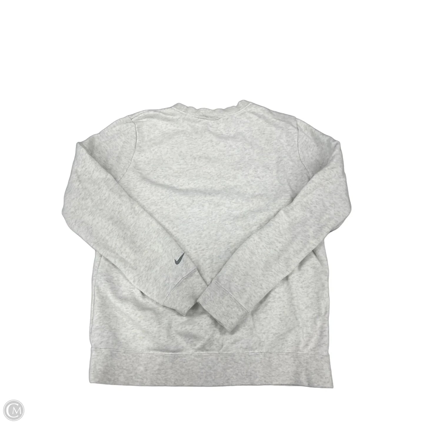 Top Long Sleeve By Nike In Grey, Size: S
