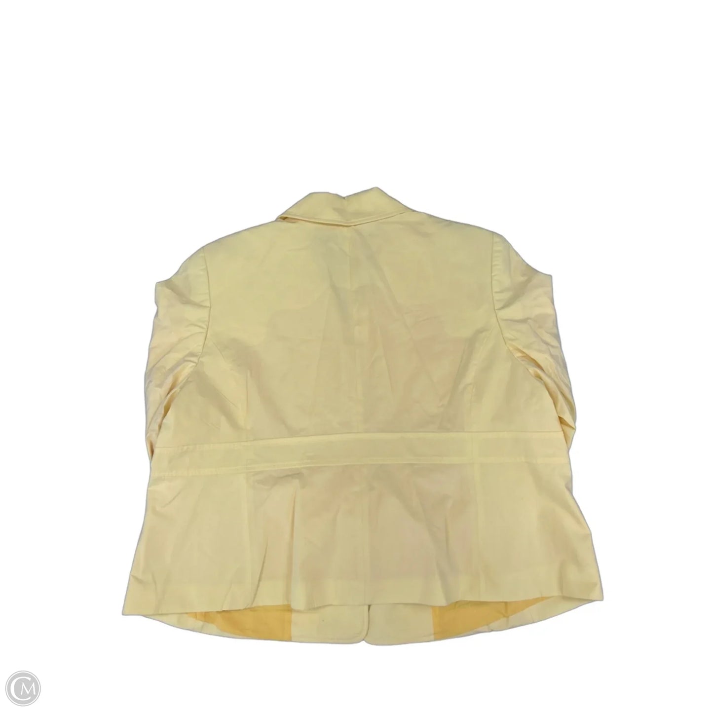 Jacket Other By Talbots In Yellow, Size: 1x