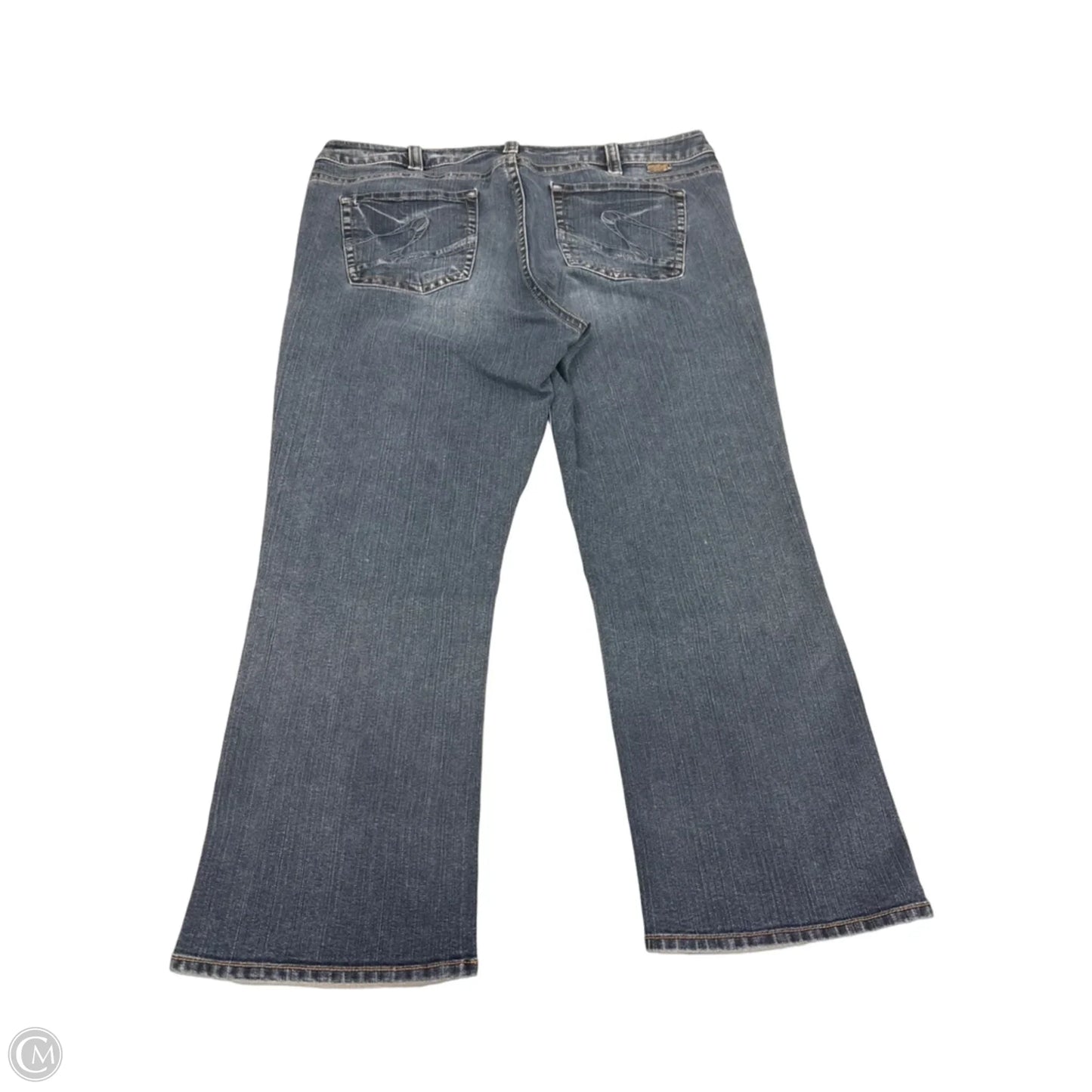 Jeans Boot Cut By Silver In Blue Denim