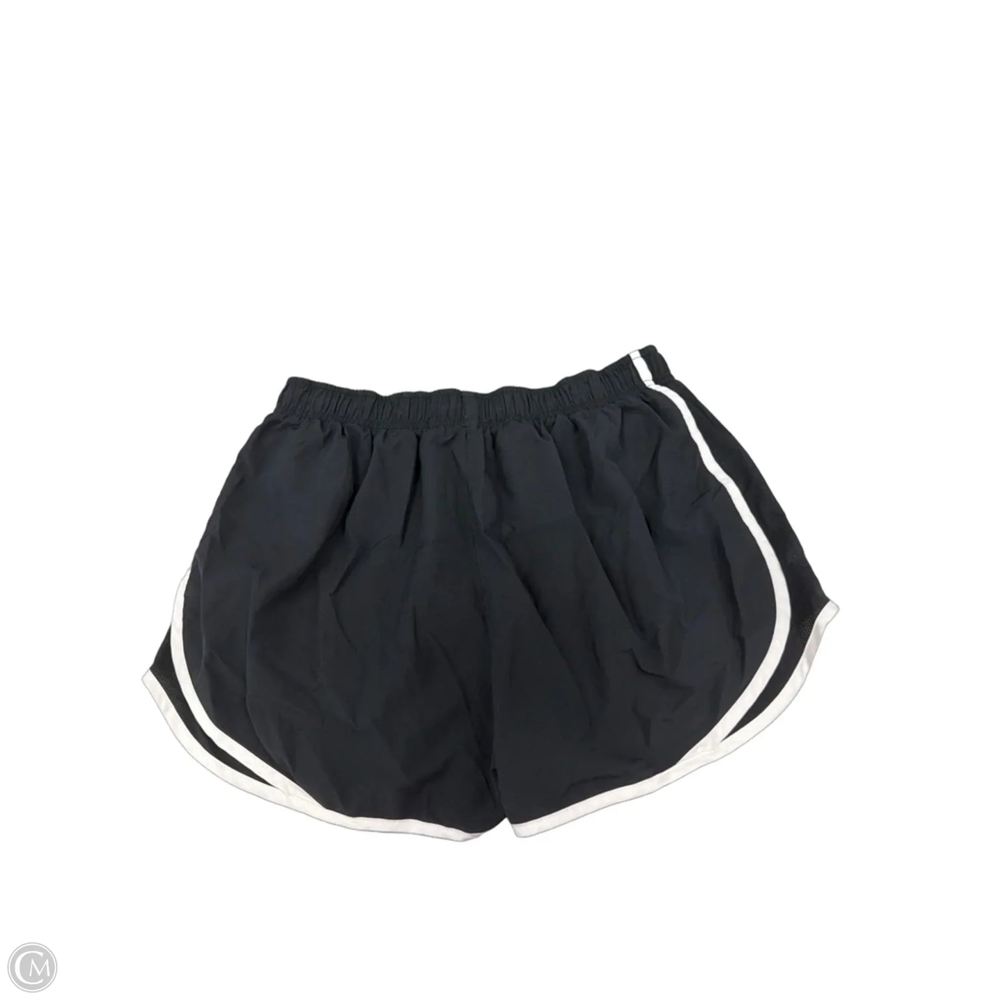 Athletic Shorts By Nike In Black & White, Size: L