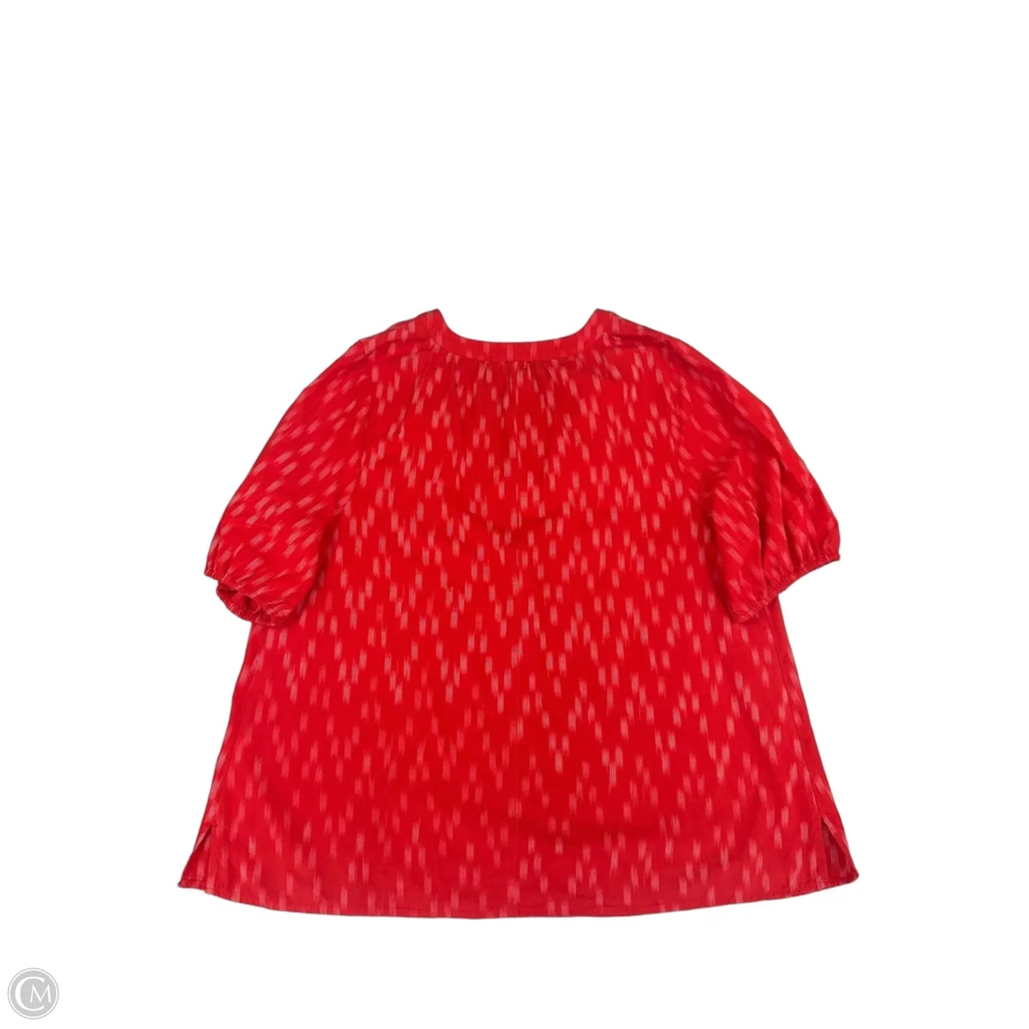 Top Short Sleeve By Lane Bryant In Red, Size: Xl