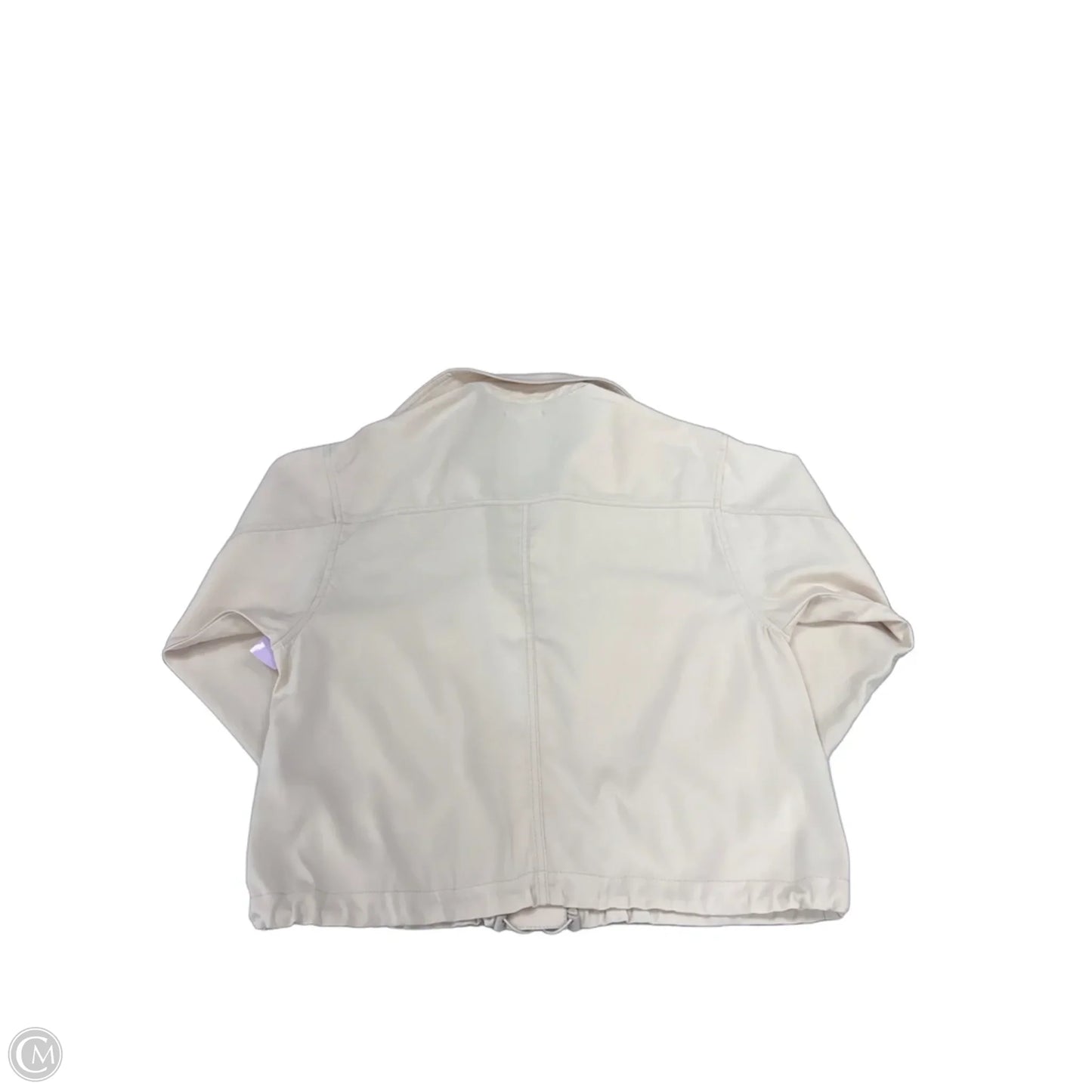 Top Long Sleeve By Max Studio In Cream, Size: M