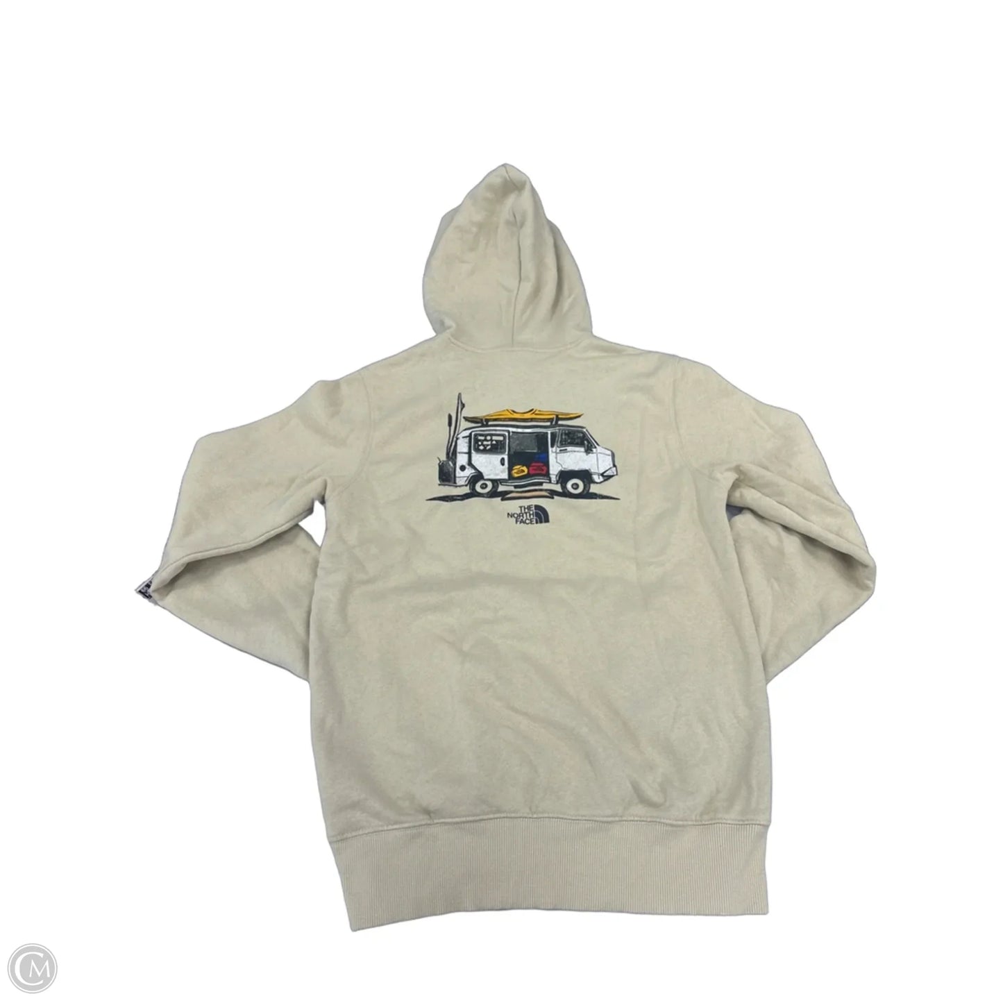 Sweatshirt Hoodie By The North Face In Beige, Size: Xs