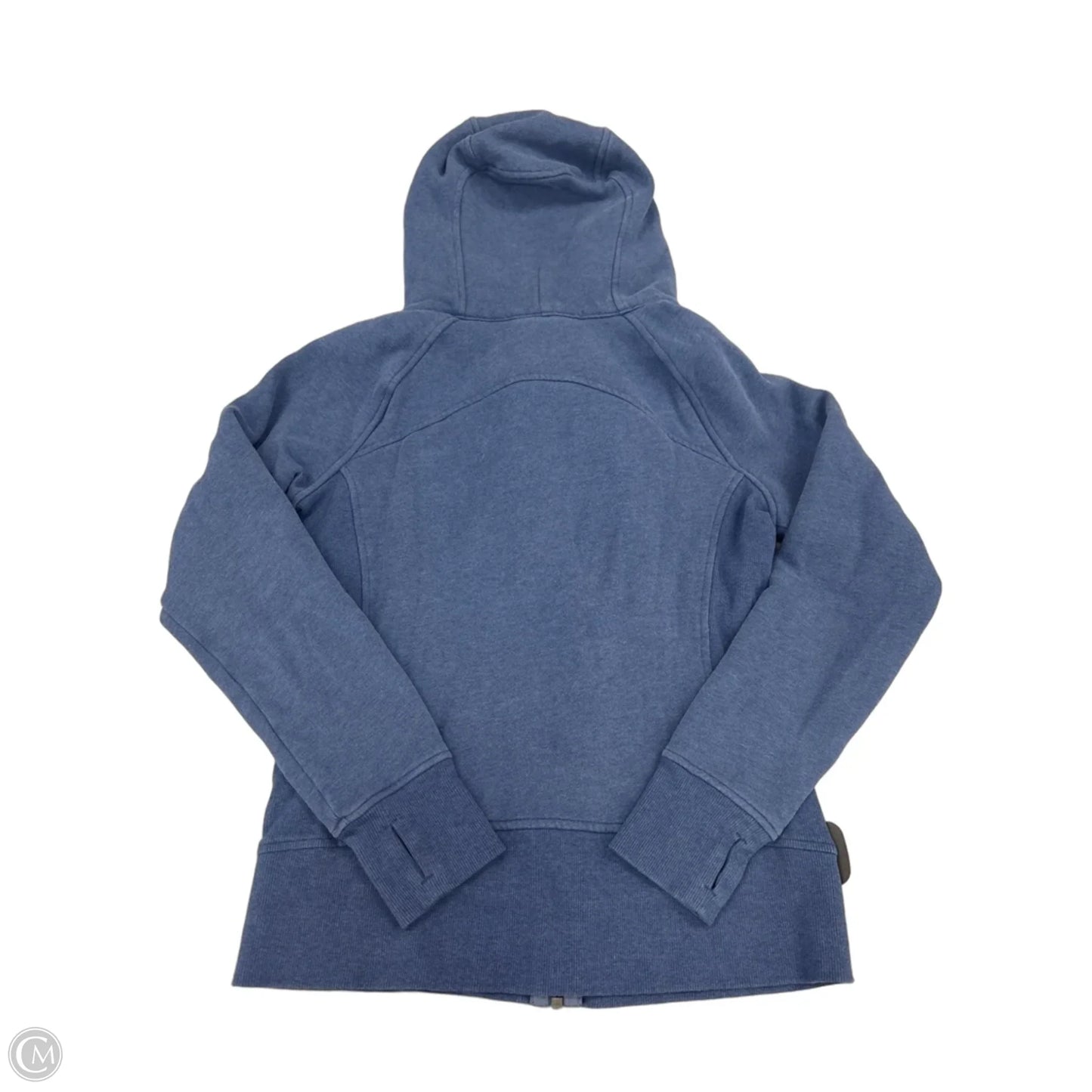 Sweatshirt Hoodie By Lululemon In Blue, Size: 8