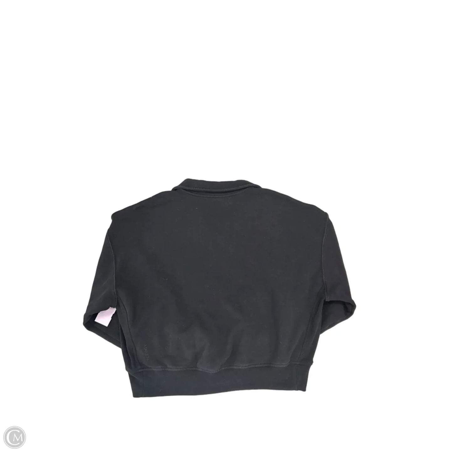 Sweatshirt Collar By Athleta In Black, Size: M