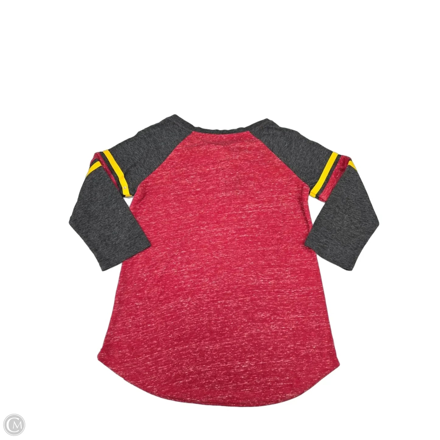 Top 3/4 Sleeve By Colosseum In Grey & Red, Size: M