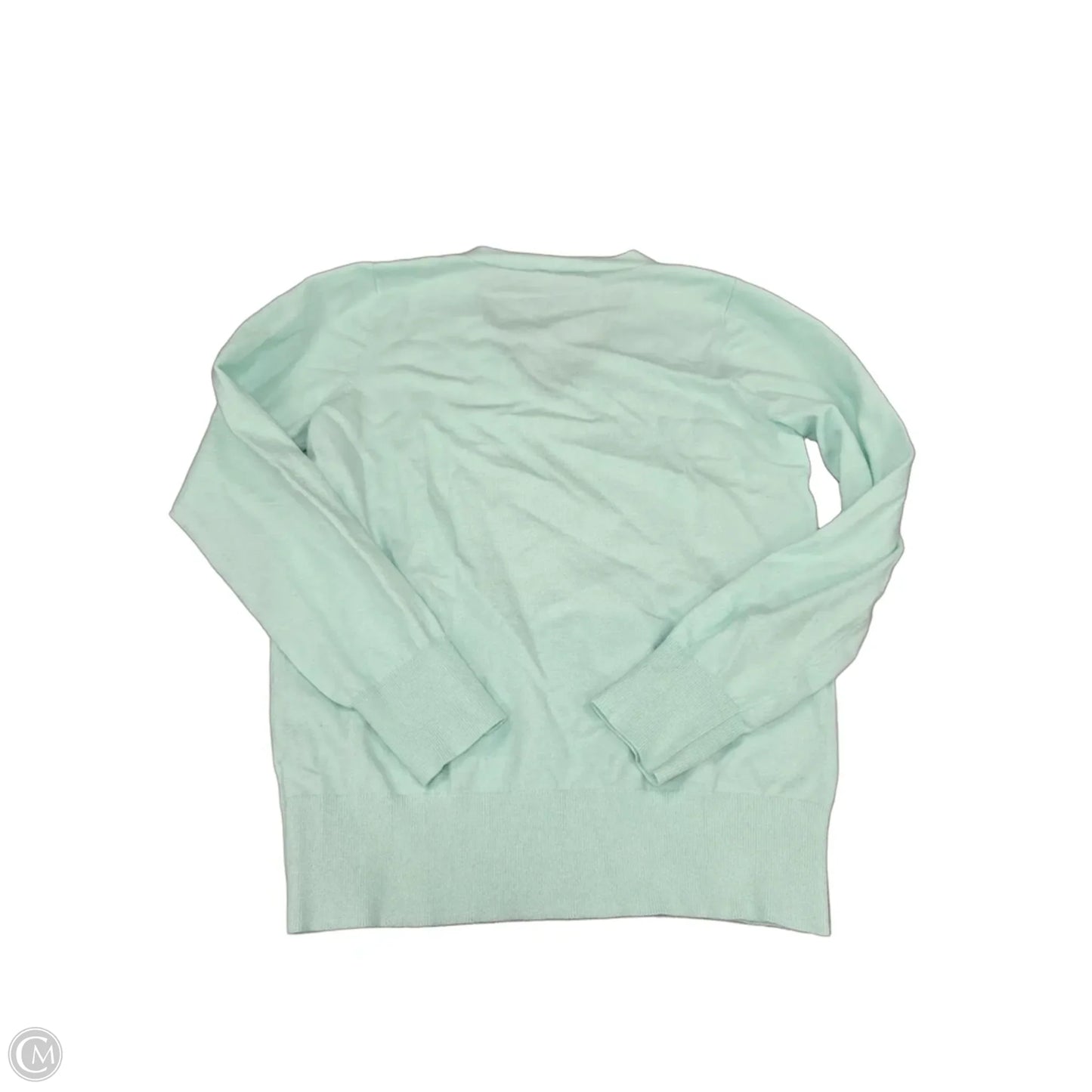 Top Long Sleeve By Cmf In Teal, Size: L