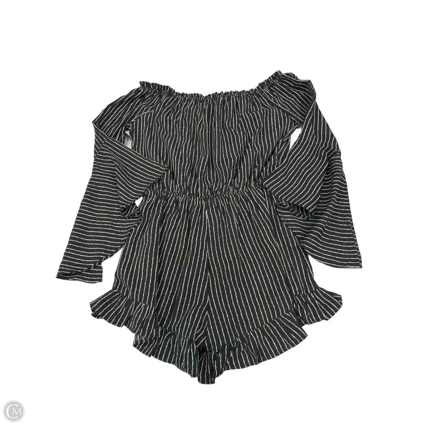 Dress Casual Short By Cme In Black & White, Size: M