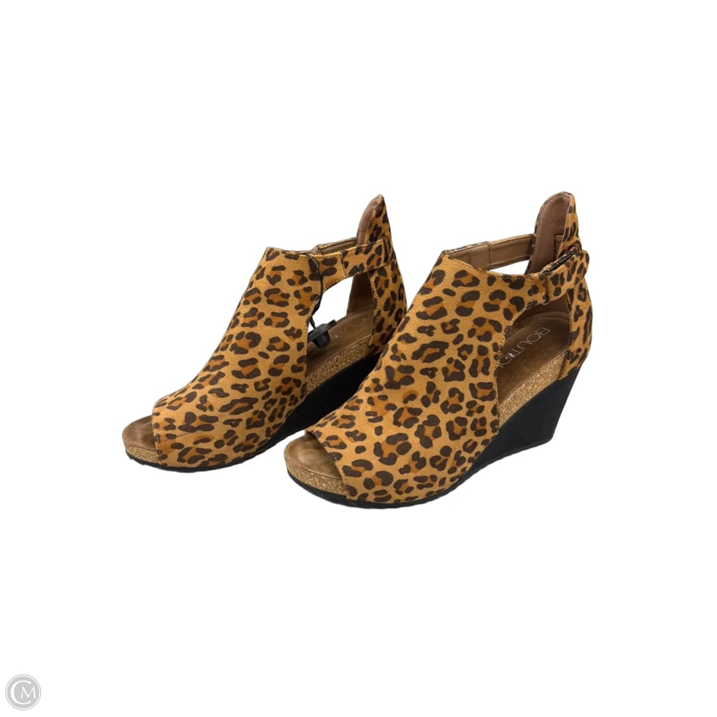Shoes Heels Wedge By Corkys In Animal Print, Size: 10