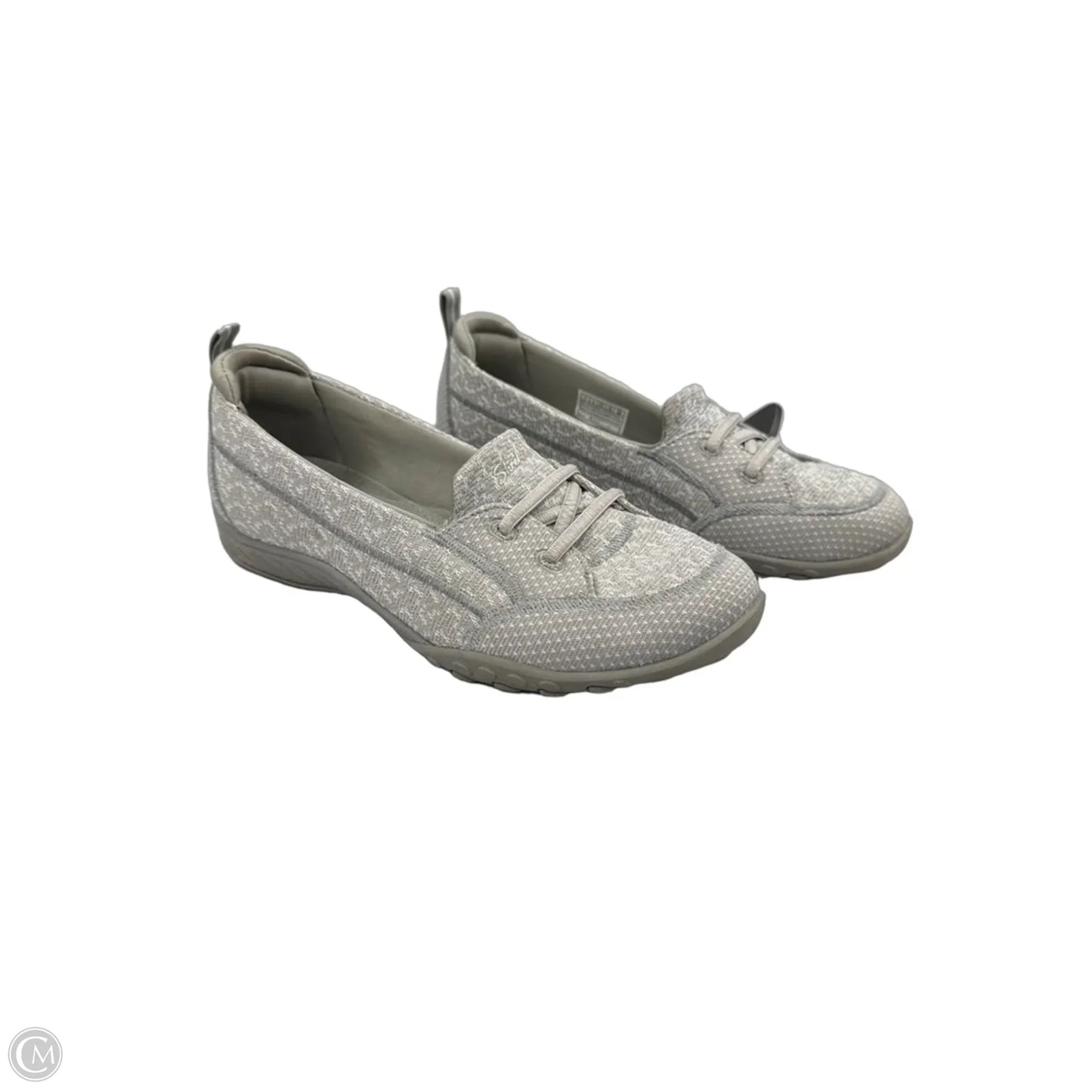 Shoes Athletic By Skechers In Grey, Size: 7