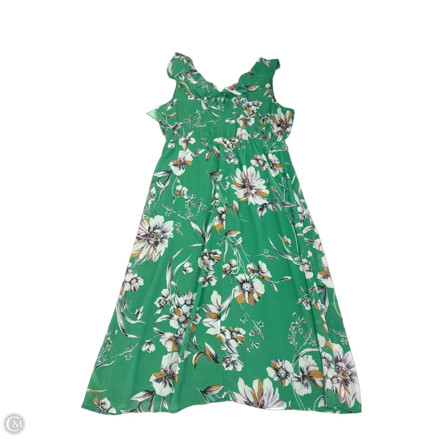 Dress Casual Maxi By Maurices In Green, Size: Xl