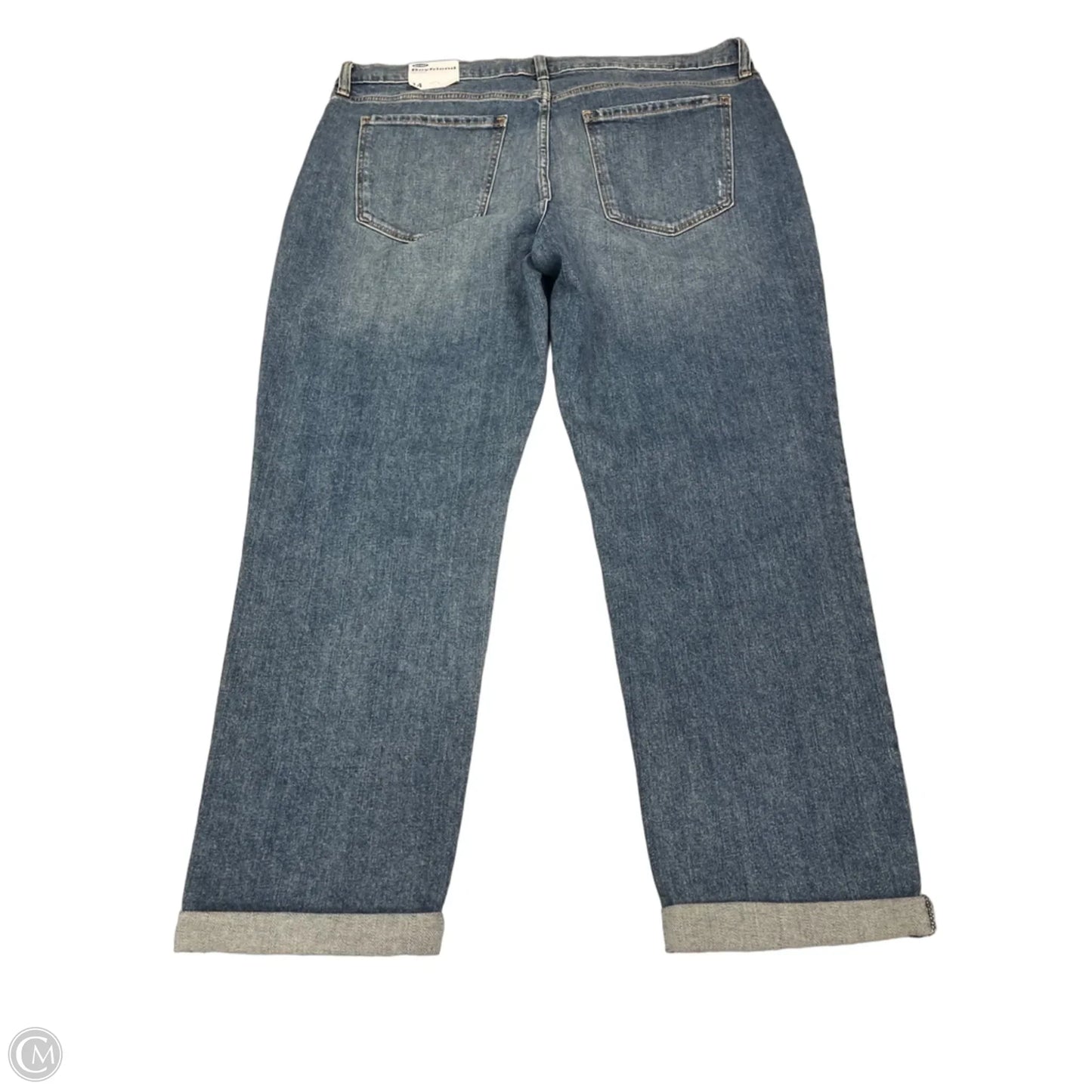 Jeans Cropped By Old Navy In Blue, Size: 14