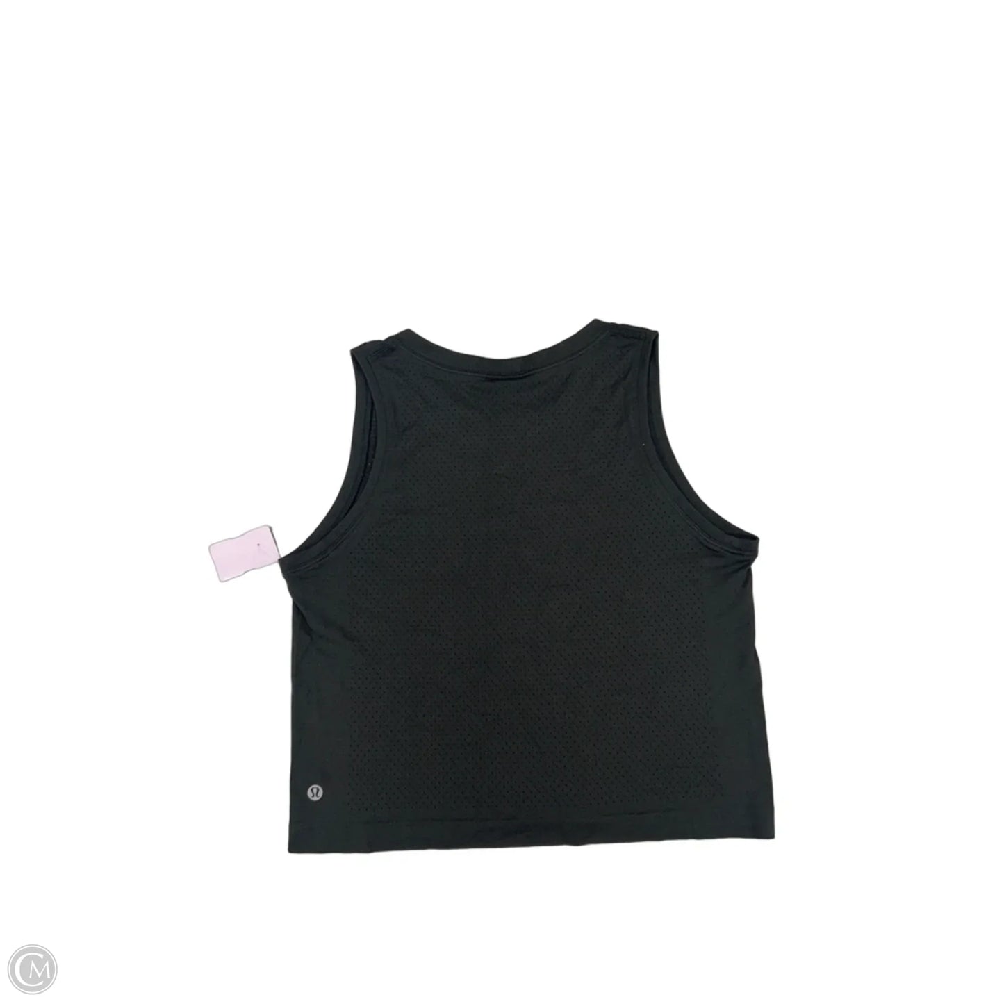 Athletic Tank Top By Lululemon In Black, Size: M