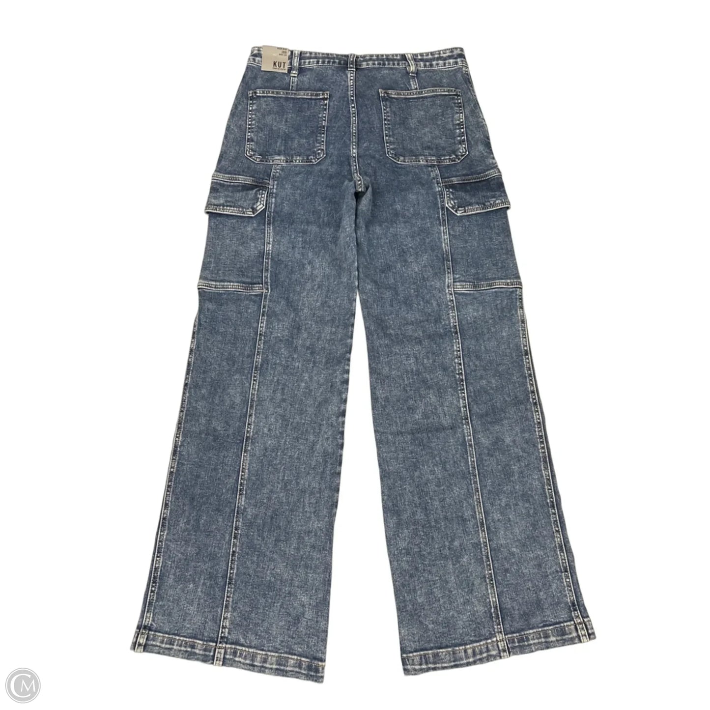 Jeans Wide Leg By Kut In Blue, Size: 12
