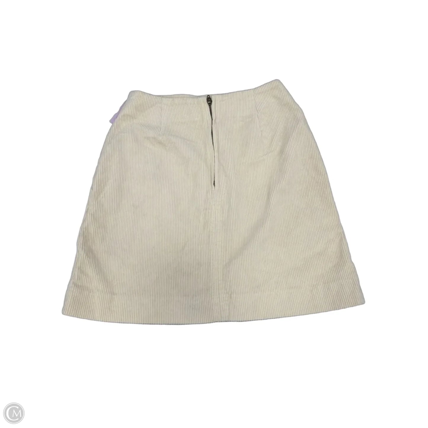 Skirt Mini & Short By Uniqlo In Cream, Size: 0