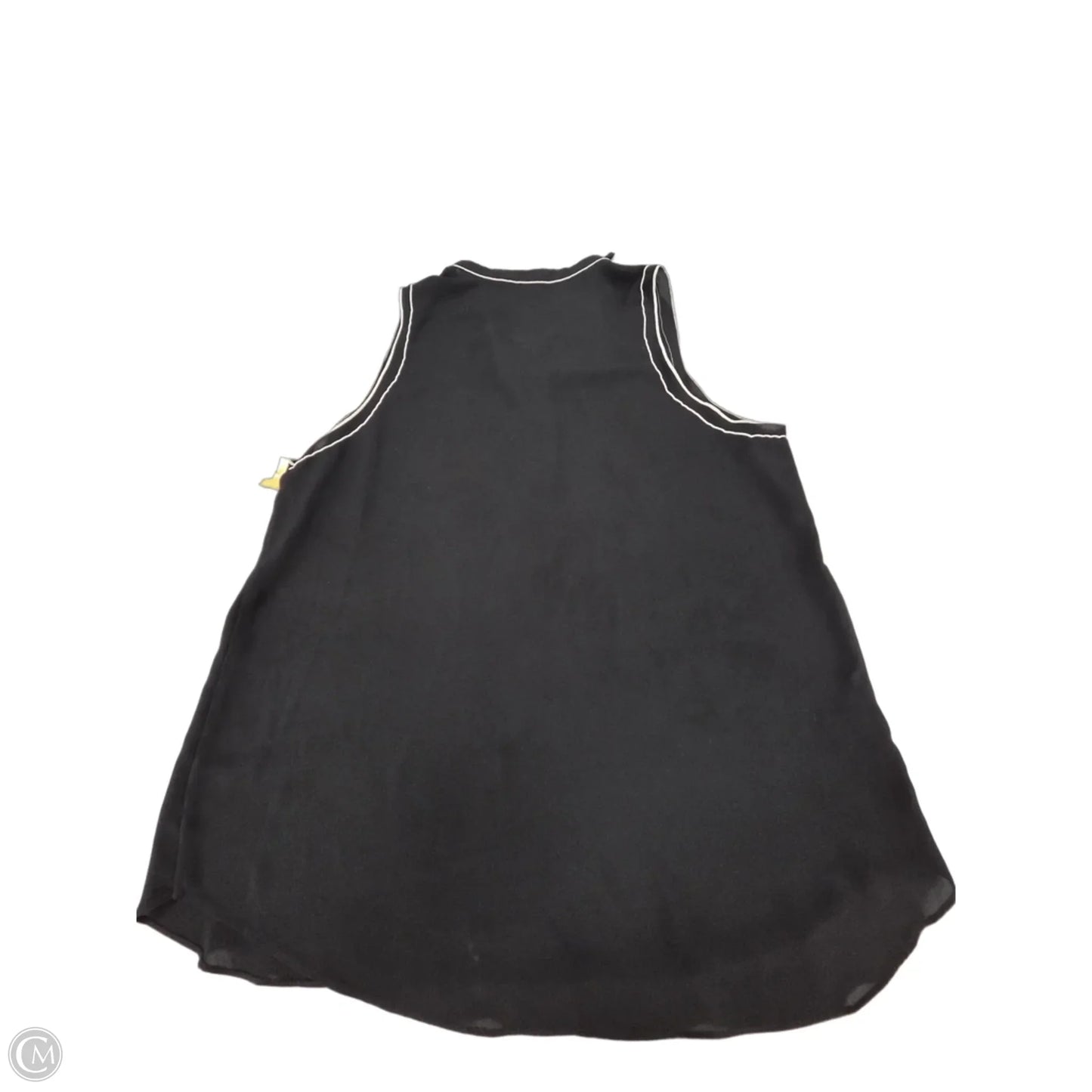 Top Sleeveless By Ann Taylor In Black, Size: M