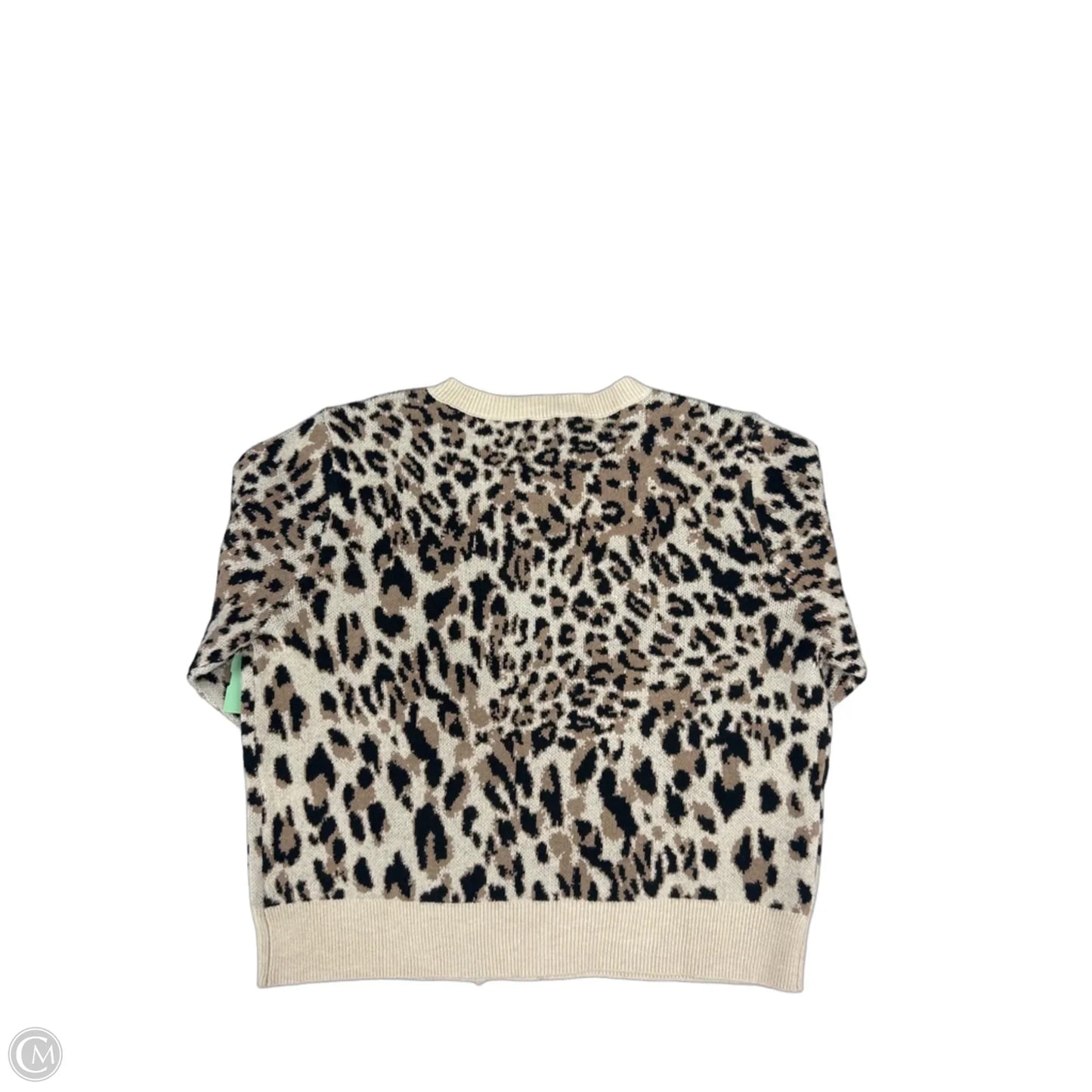 Cardigan By A New Day In Animal Print, Size: S