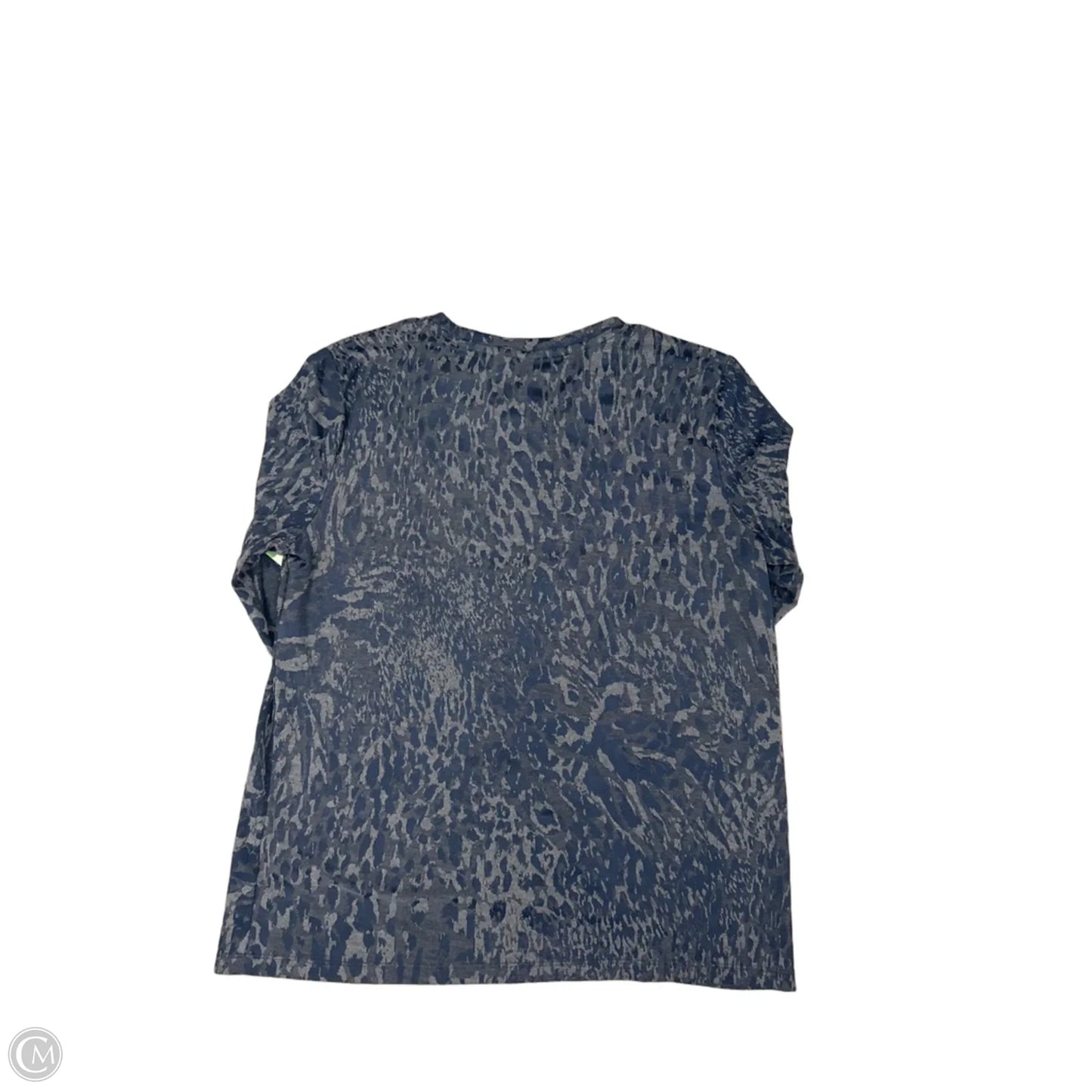 Top Long Sleeve By Simply Vera In Navy, Size: M