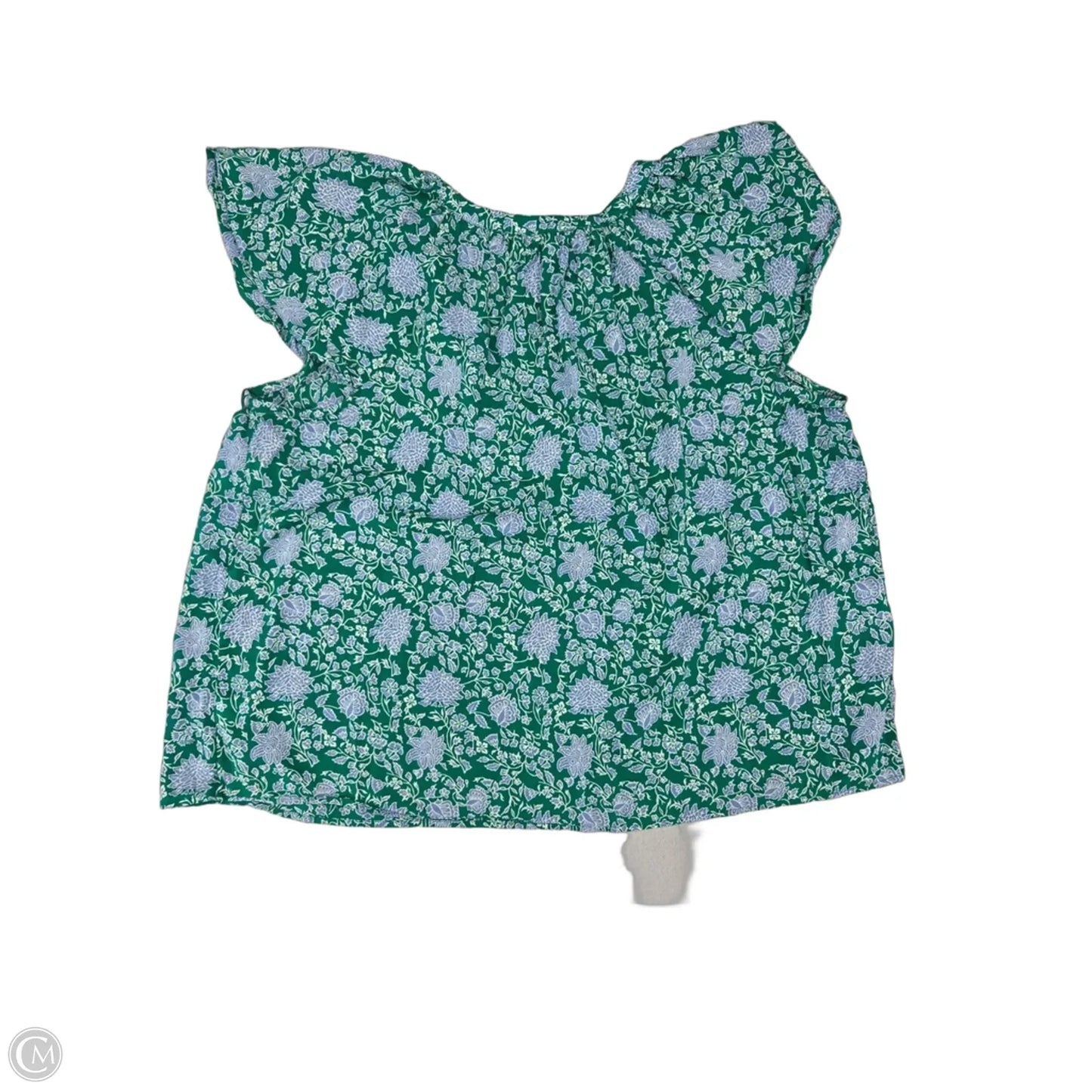 Top Short Sleeve By Sonoma In Floral Print, Size: 3x